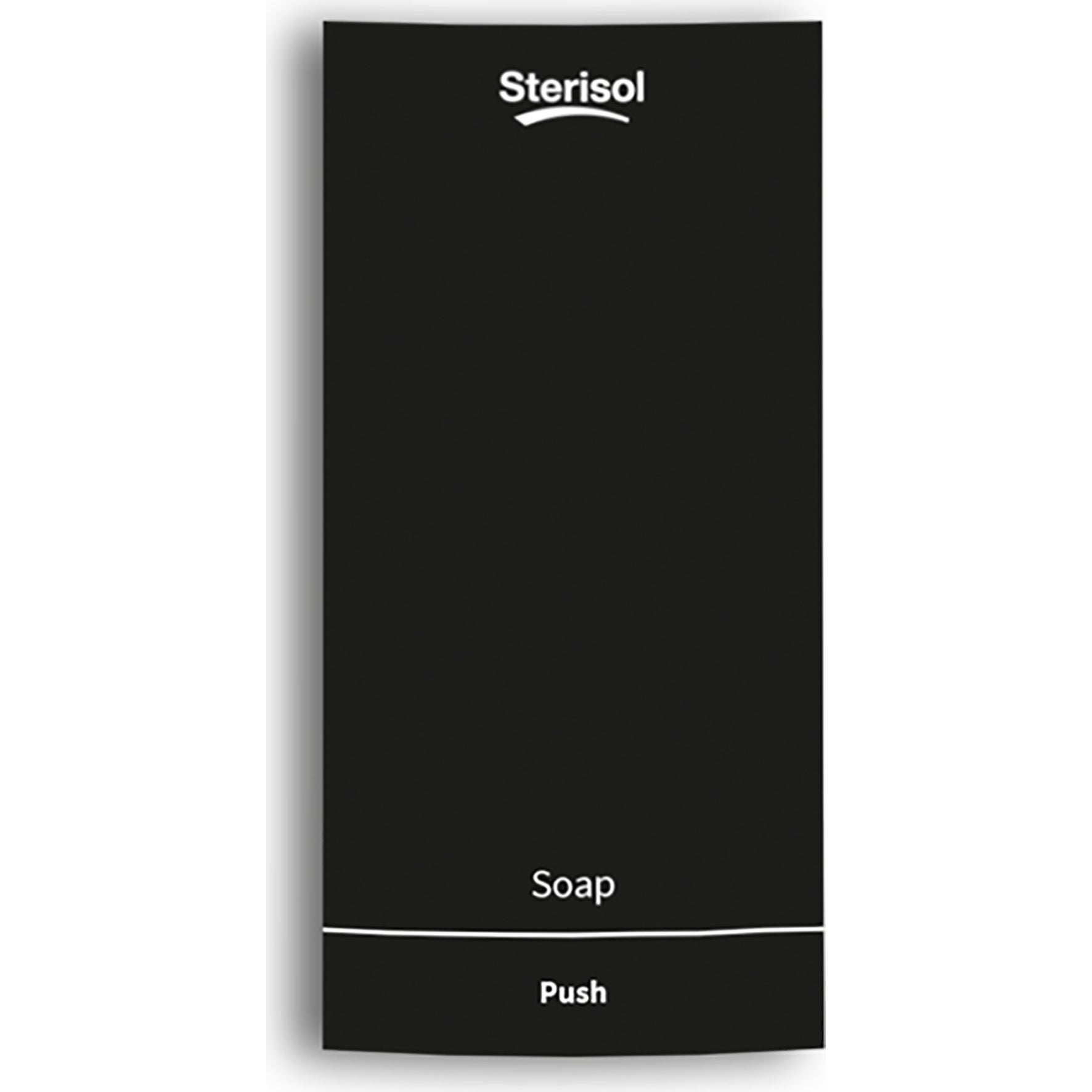 [8558640] Dispenser Sterisol Ecoline Slim tvål 375 ml svart