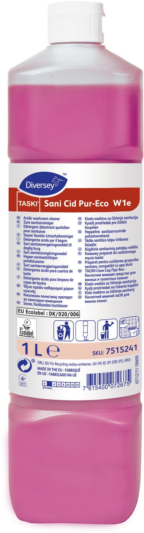 [2260456] Sanitetsrengöringsmedel Sani Cid Pur-Eco 1 liter