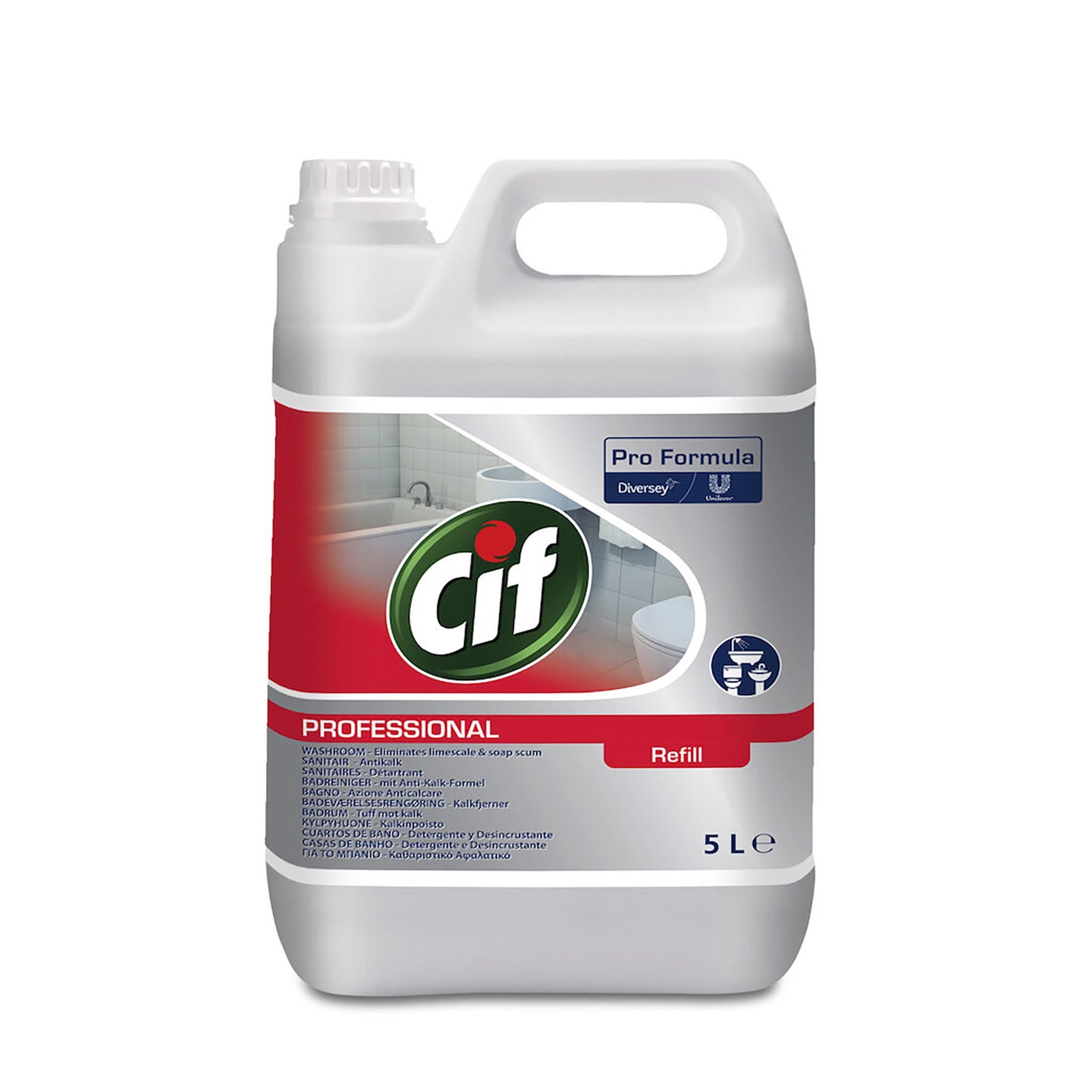 [8560366] Badrumsrent Cif Pro 2in1 5 liter