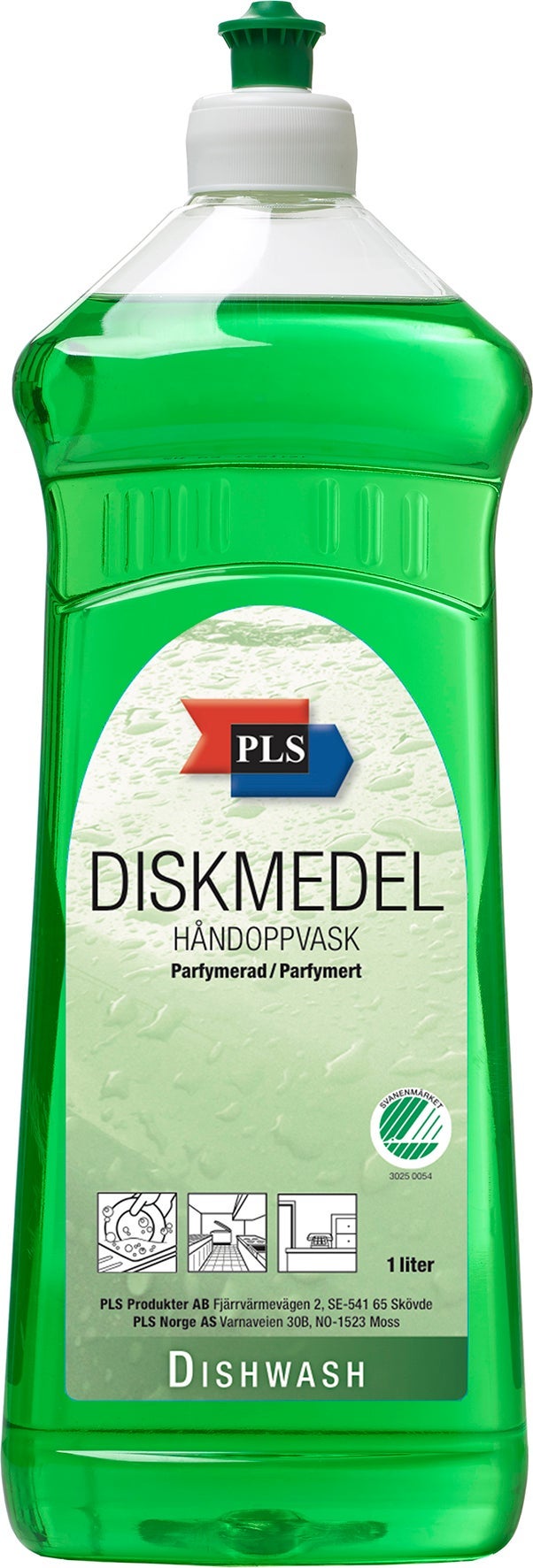 [8551164] Diskmedel PLS 1 liter svanenmä