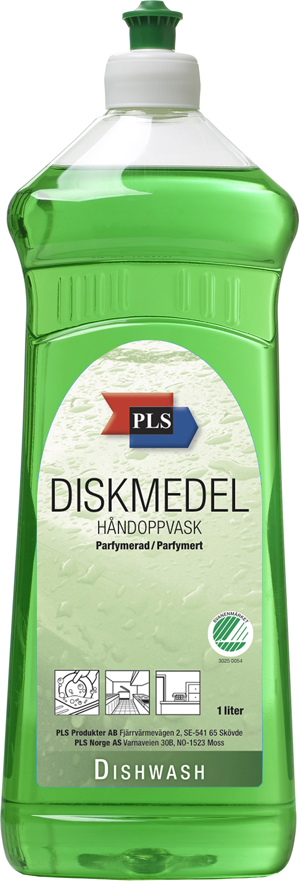 [8551164] Diskmedel PLS 1 liter svanenmä