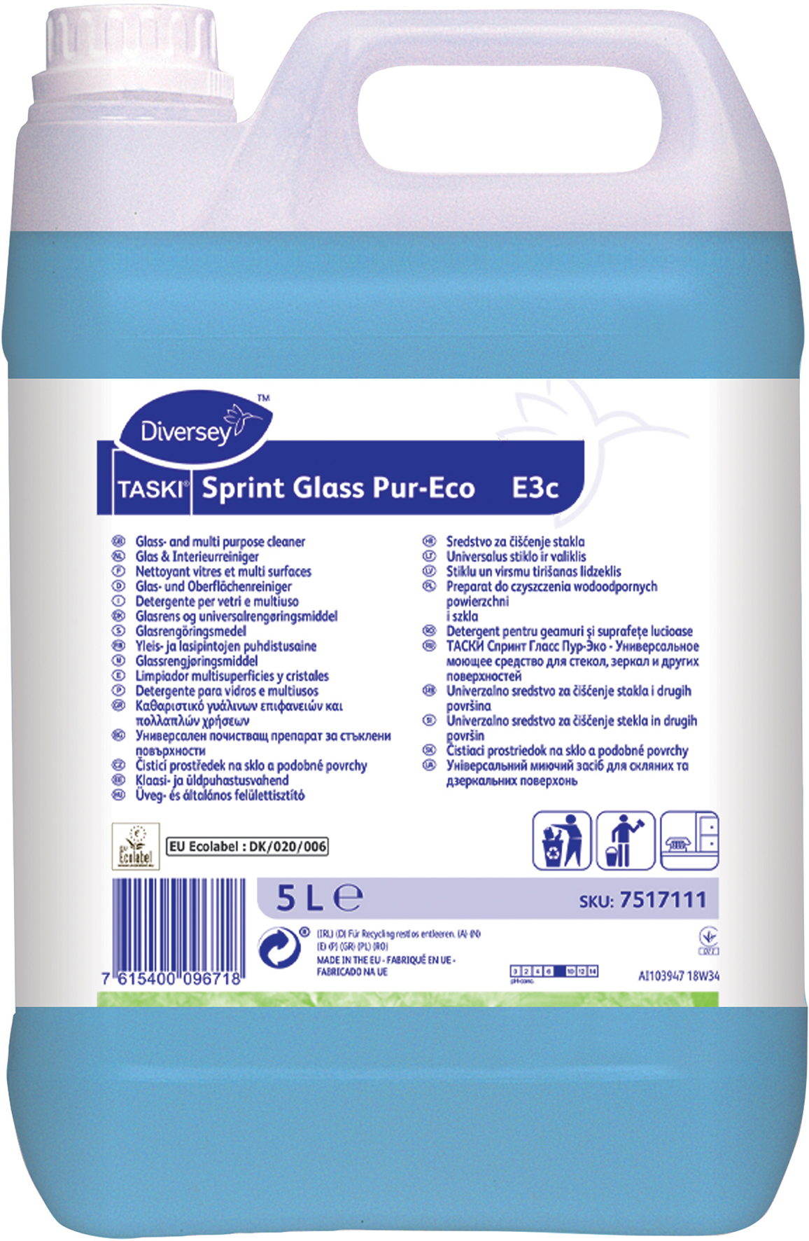 [2256406] Sprint Glas Pur-Eco 5L