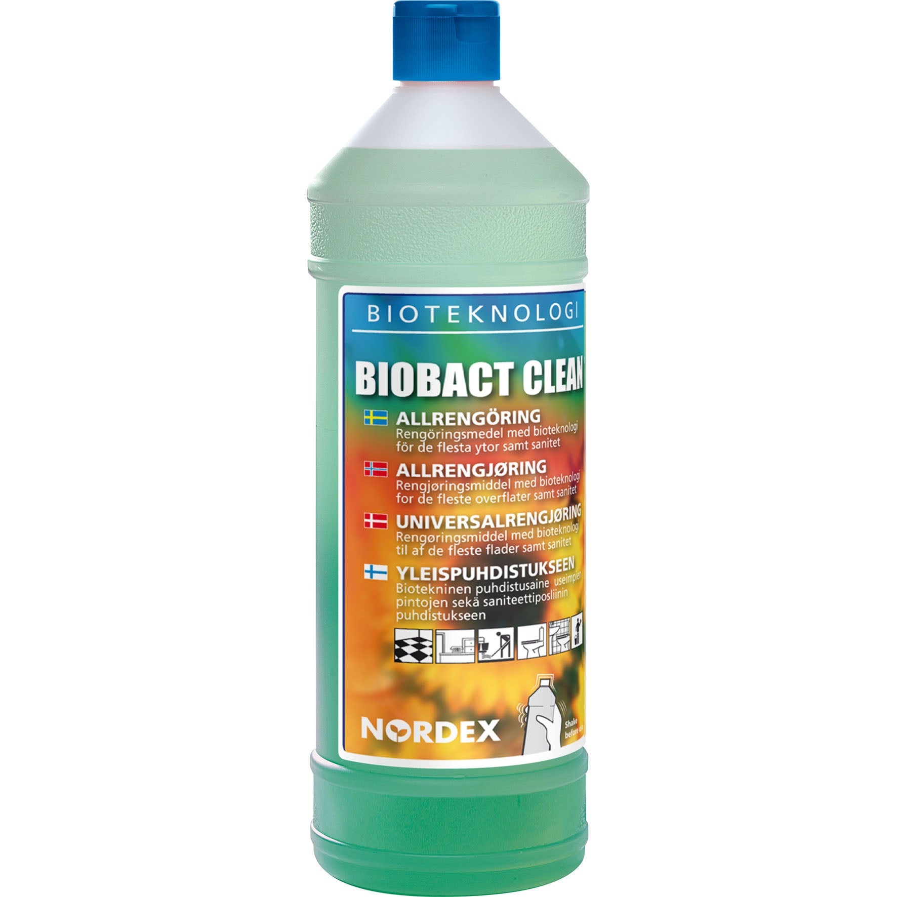 [2260149] Rengöringsmedel Biobact Clean 1 liter