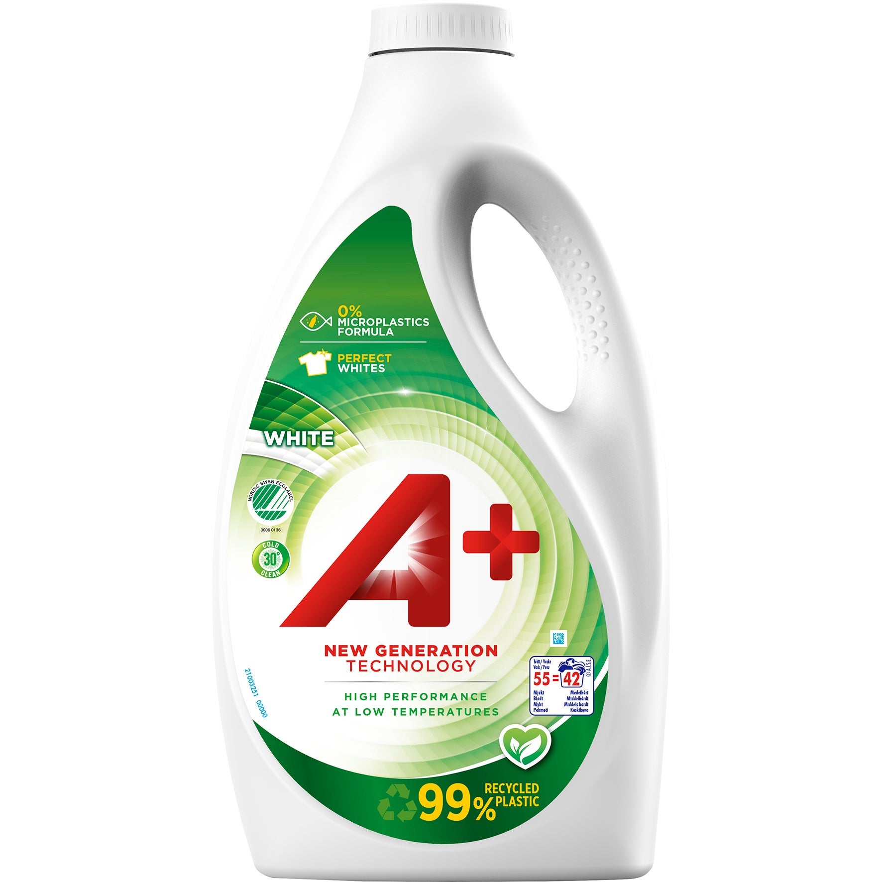 [8552116] A+ White Flytande 2,2 liter