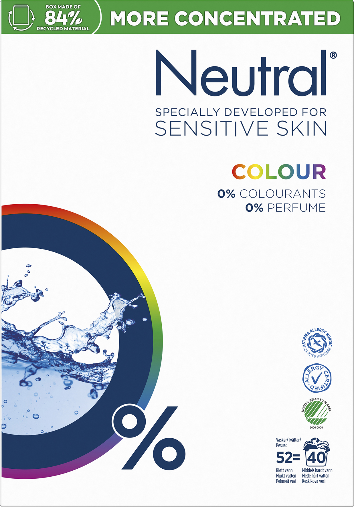 [8556774] Tvättmedel Color 1,95 kg