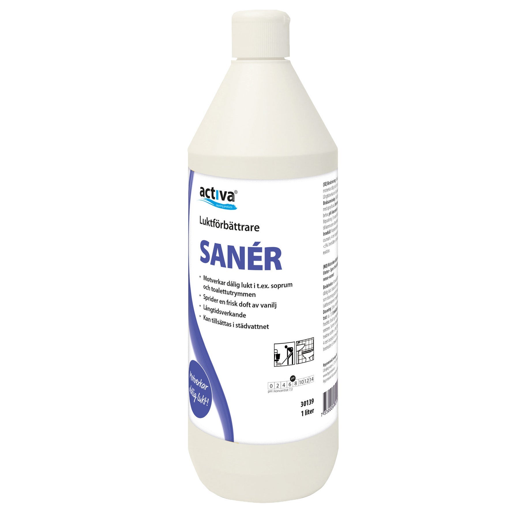 [8550570] Luktförbättrare Saner 1 liter Vaniljdoft