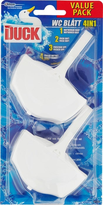 [8557120] Toalettrengöring WC Duck WC Blått 2-pack