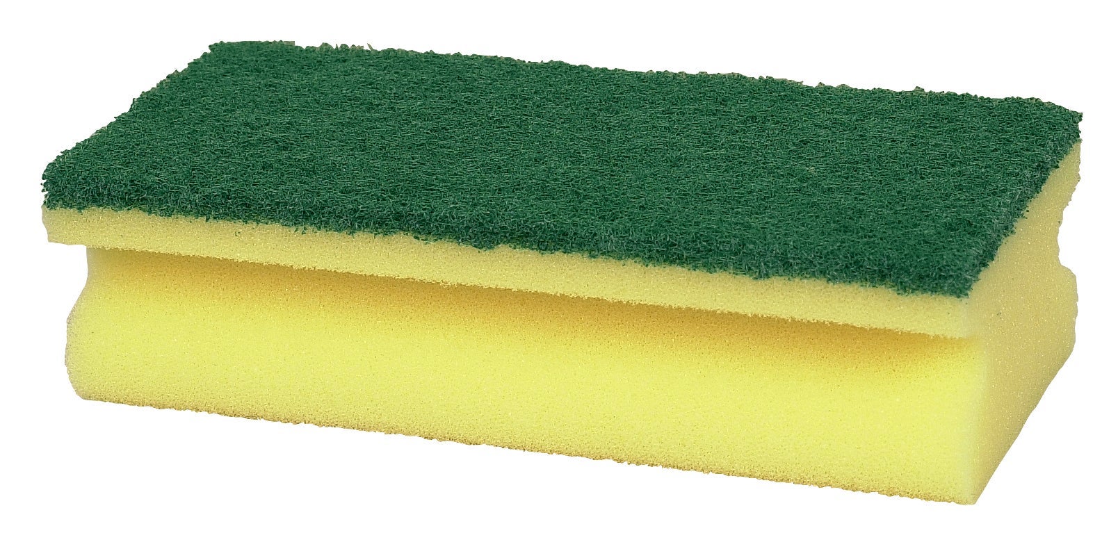 [2580251] Kökssvamp meds slipmedel gul/grön 10-pack