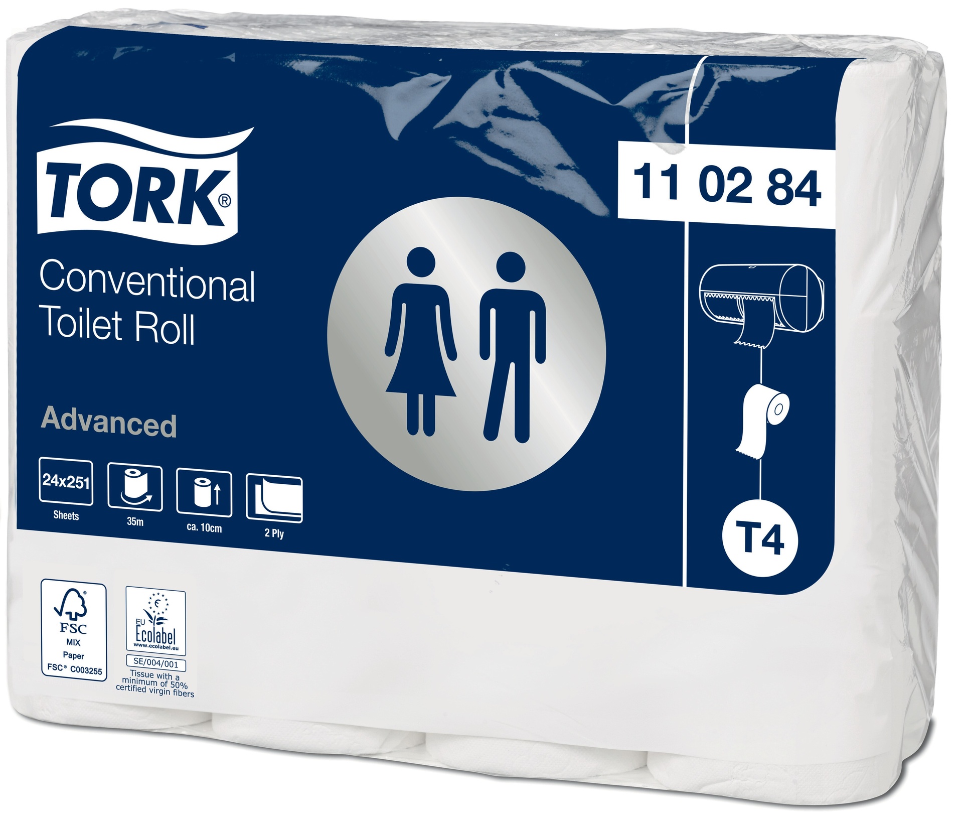 [2511621] Toalettppr TorkAdvanced T4 24f