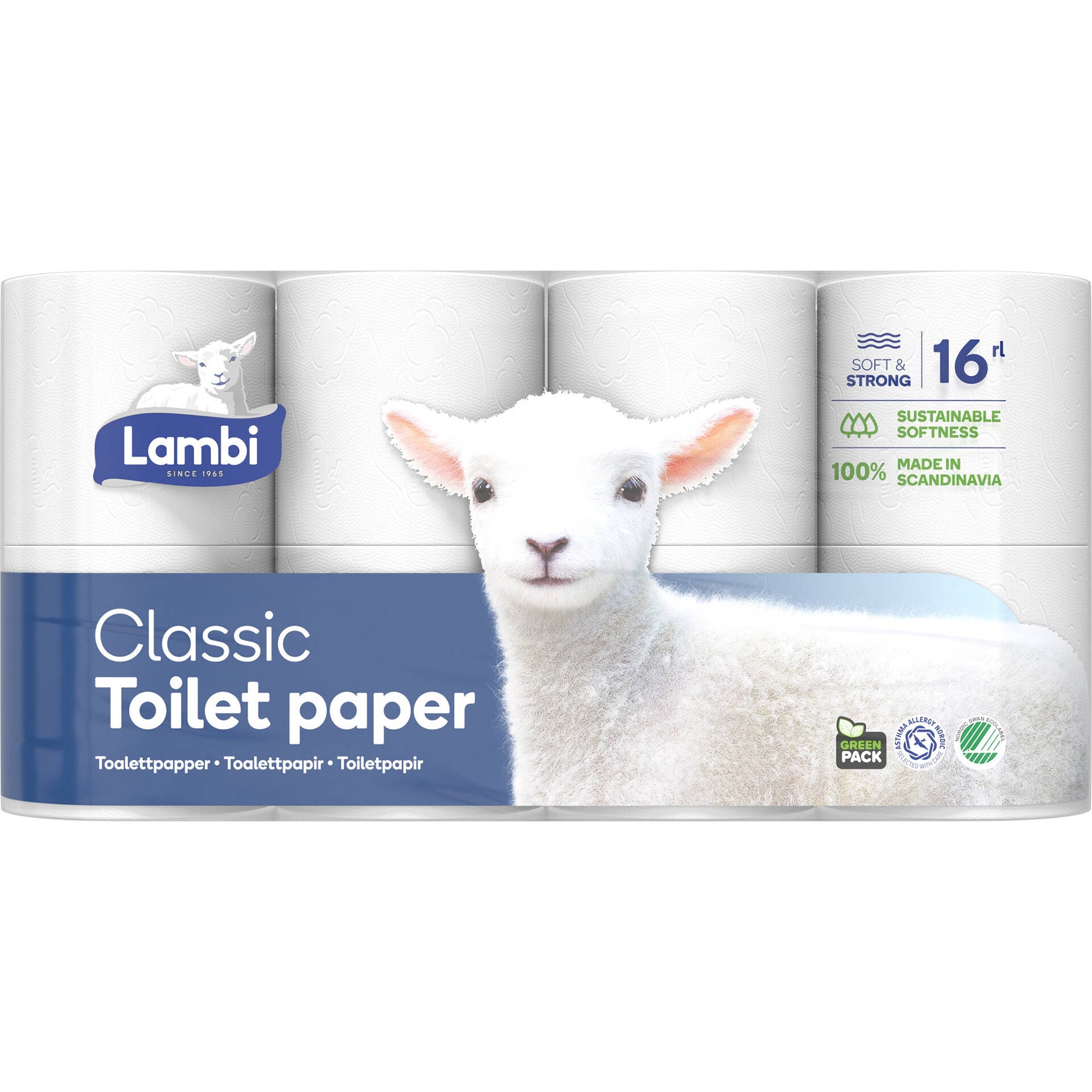 [8558064] Toalettpapper Lambi BAL - 5 x 8 st