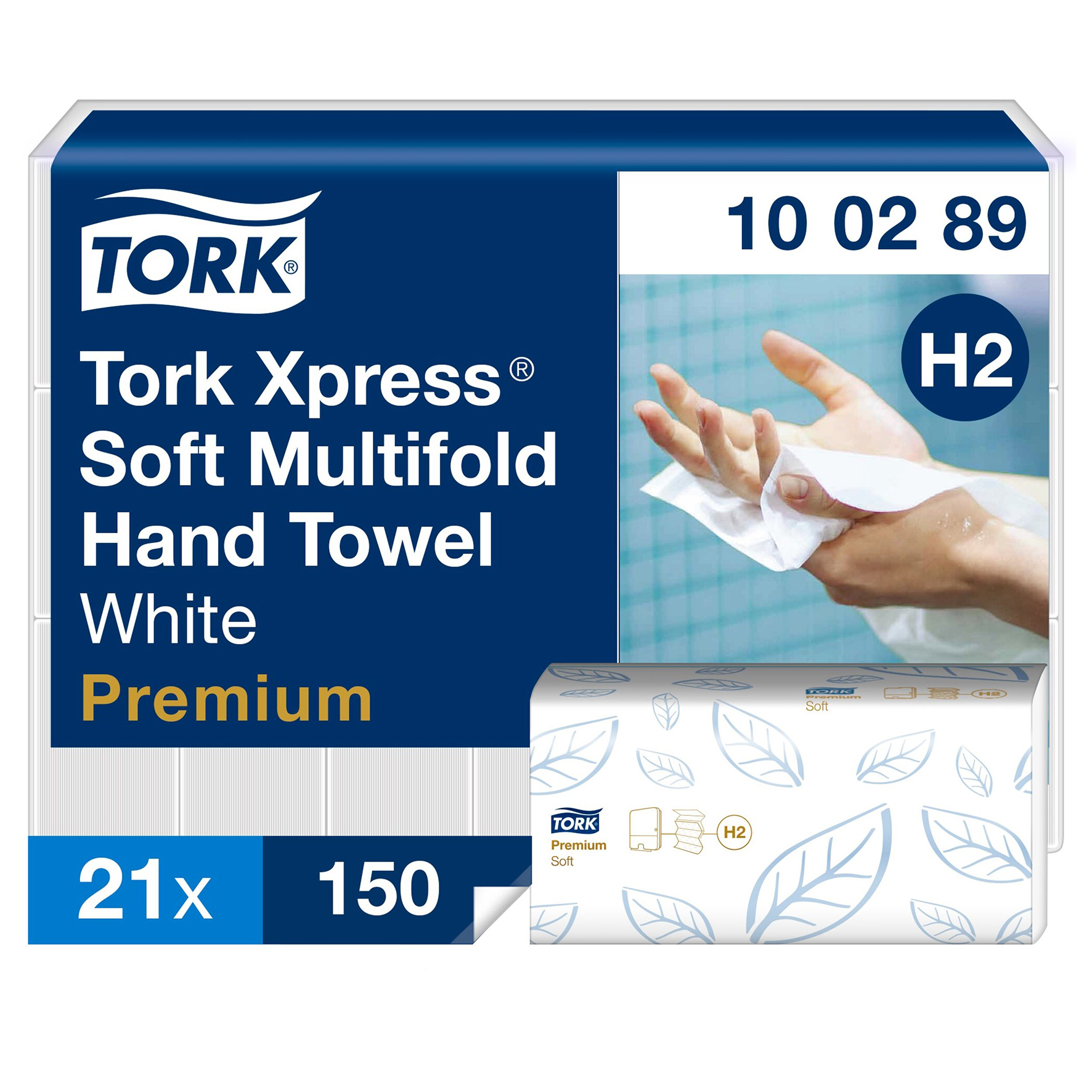 [2514115] Handduk Tork Premium H2 3150/f
