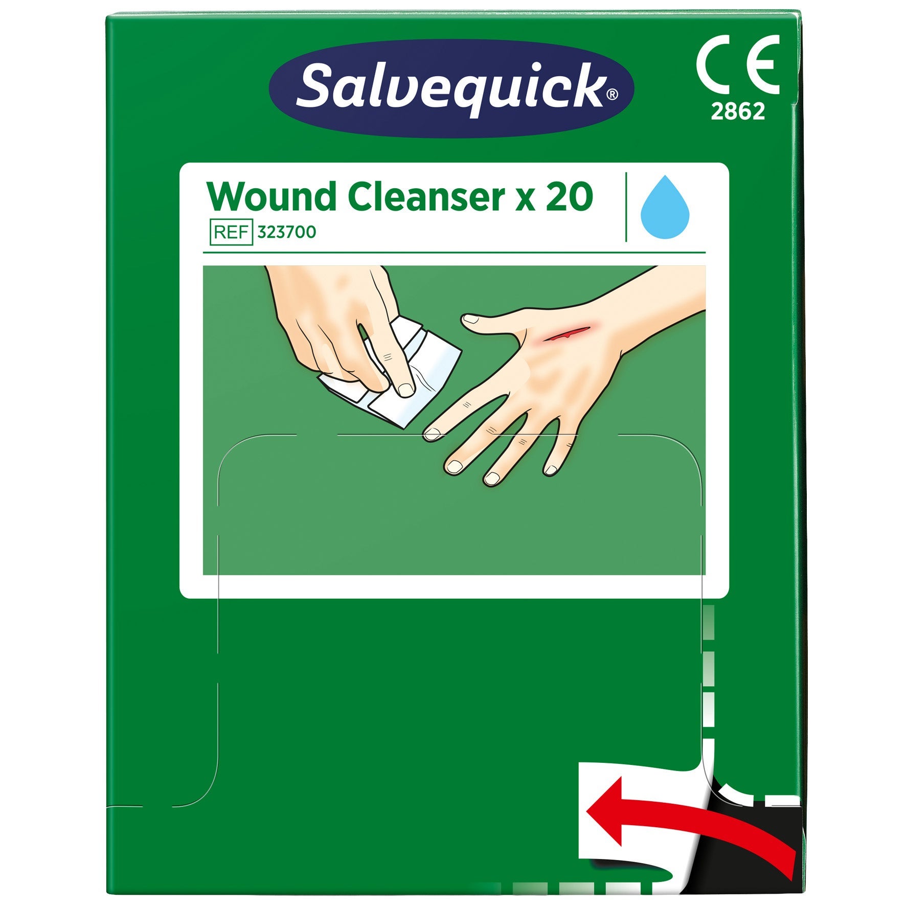 [2890282] Sårtvättare Salvequick  20/ask 323700