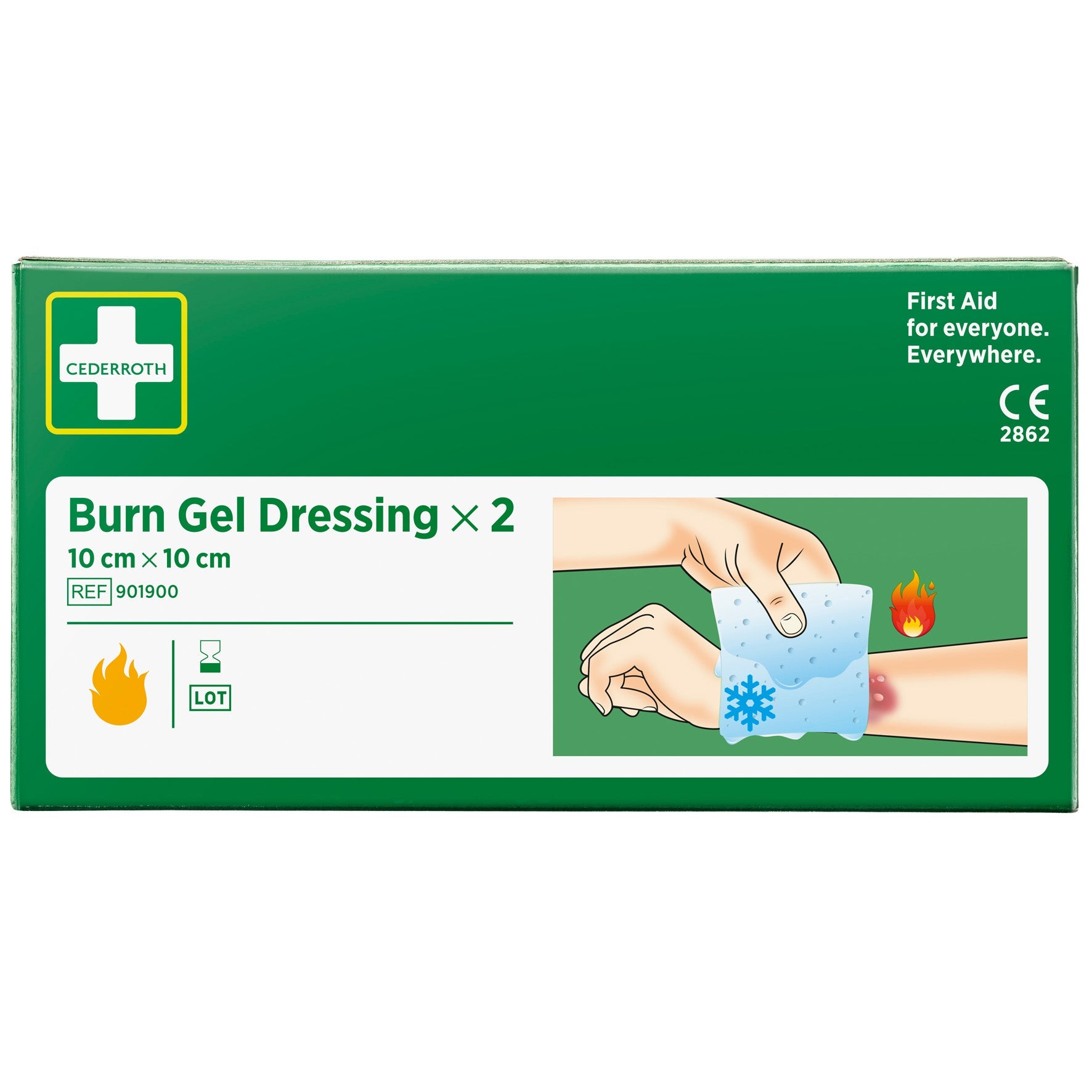 [2890383] Burn gel dressing 2/ask 901900