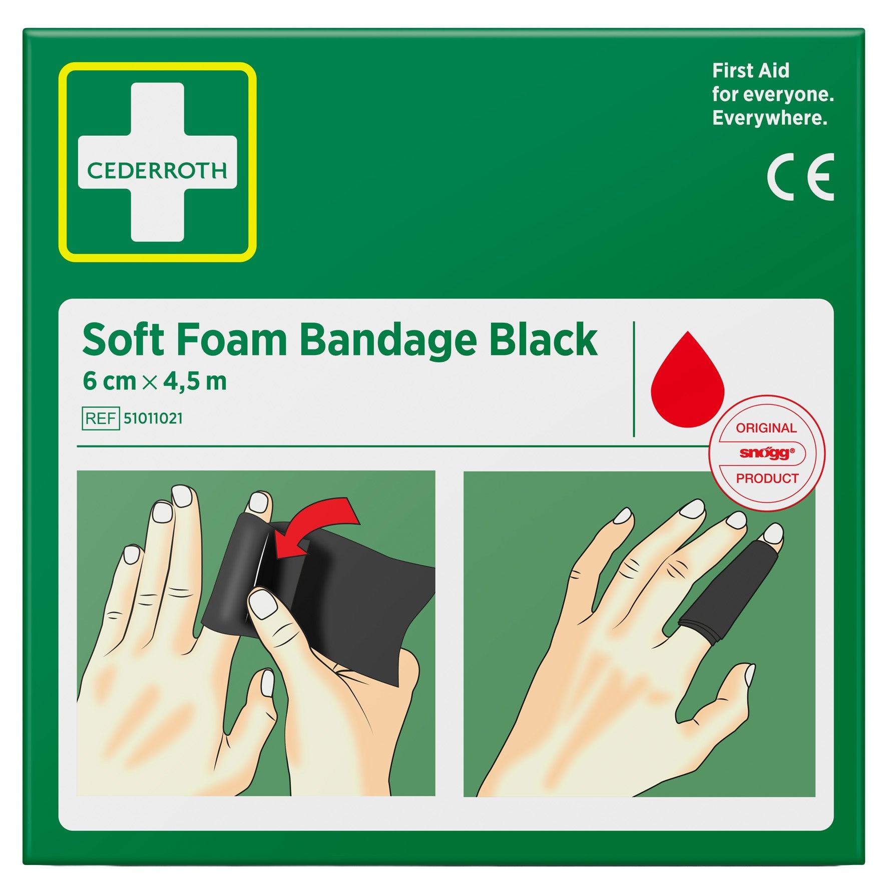 [8559612] Soft Foam Black 60 mm x 4,5 m