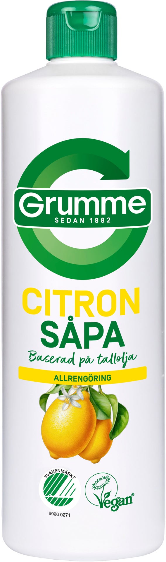 [8559540] Såpa Citron Grumme 750 ml