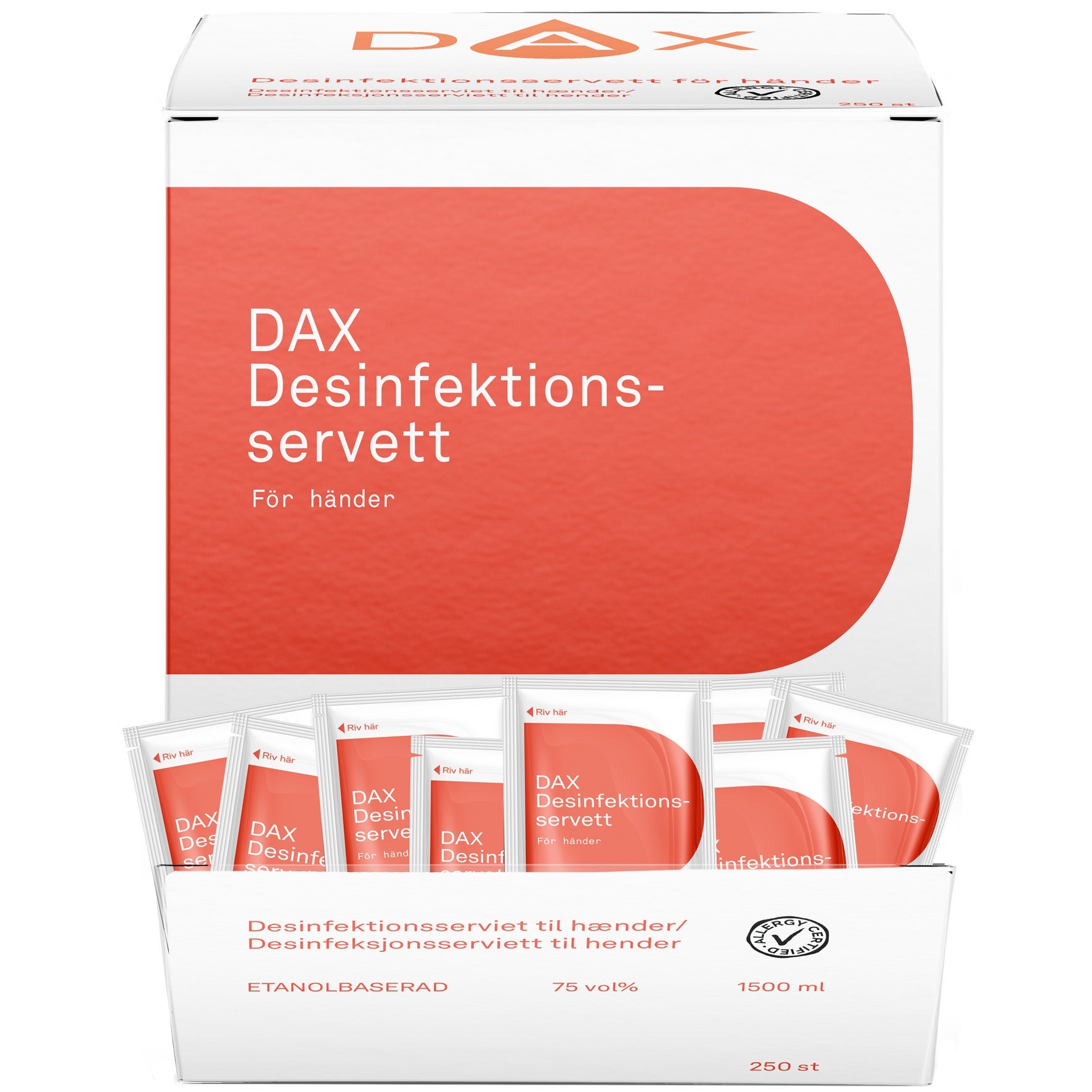 [2256275] Desinfektservett Antibac 250 st/fp