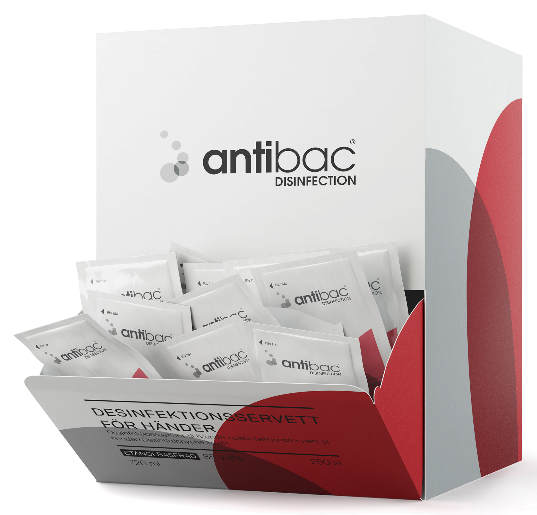 [2256275] Desinfektservett Antibac 250 st/fp