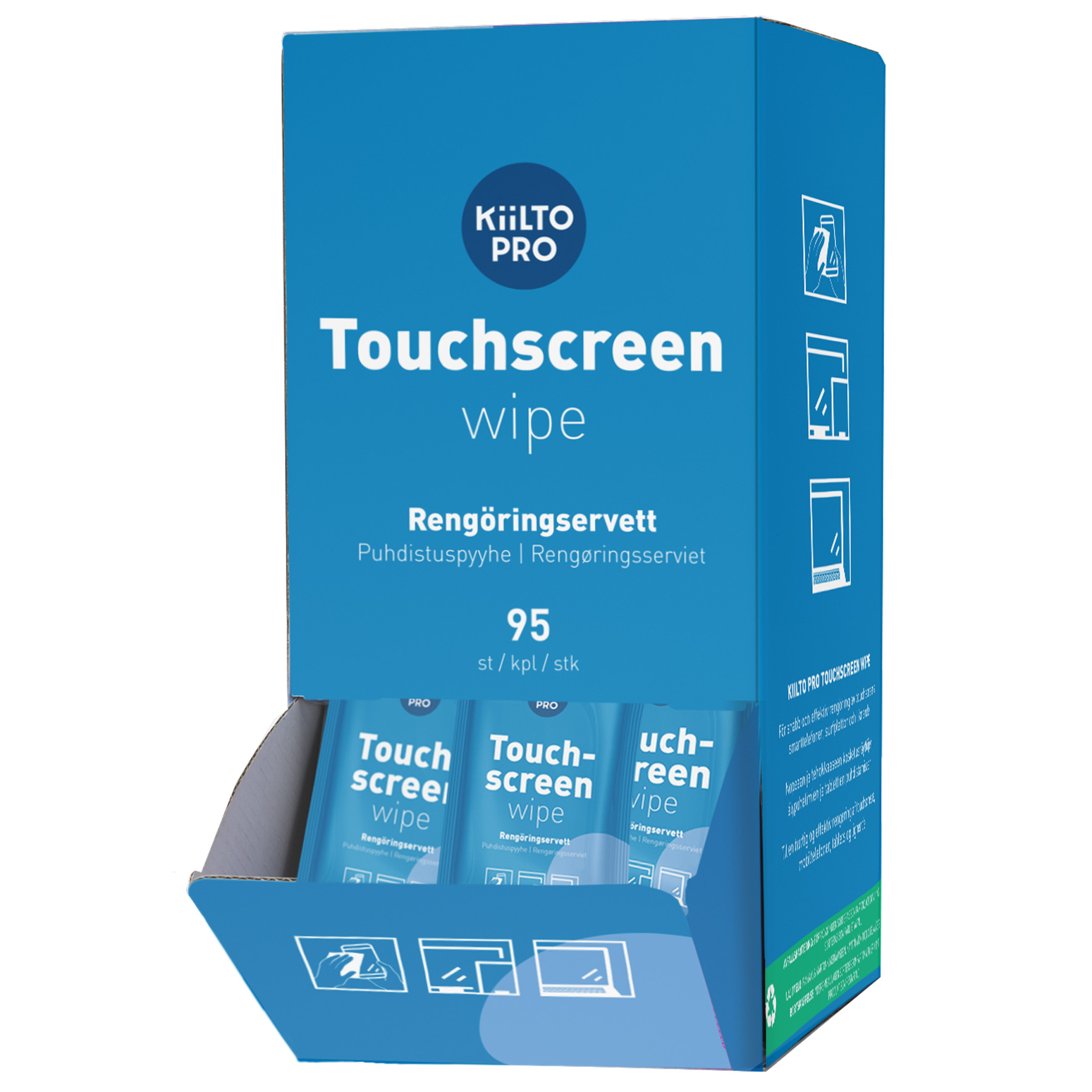 [8553076] Anticbac Screen wipes, 95 st