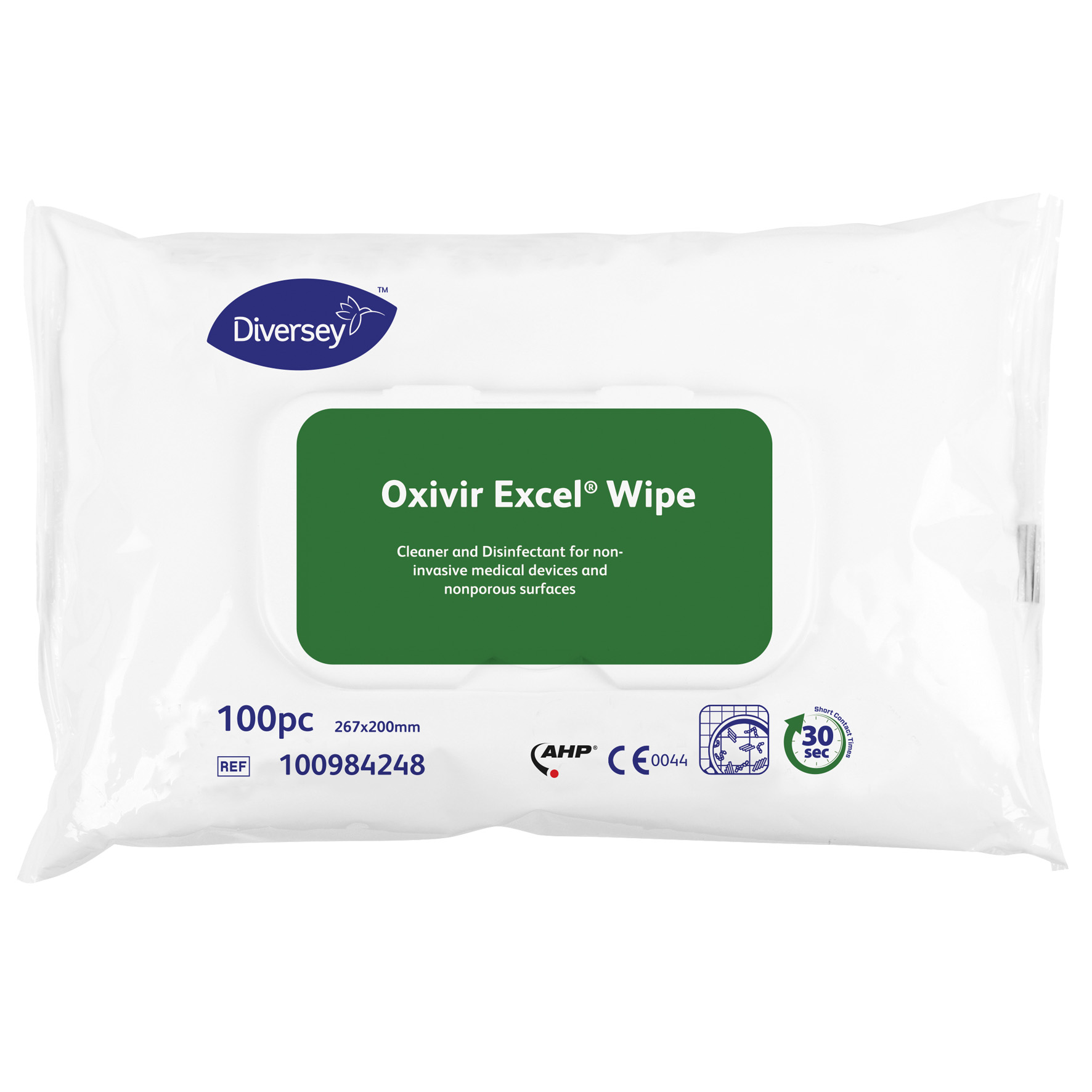 [8557112] OXIVIR Excel Wipes 100 .st