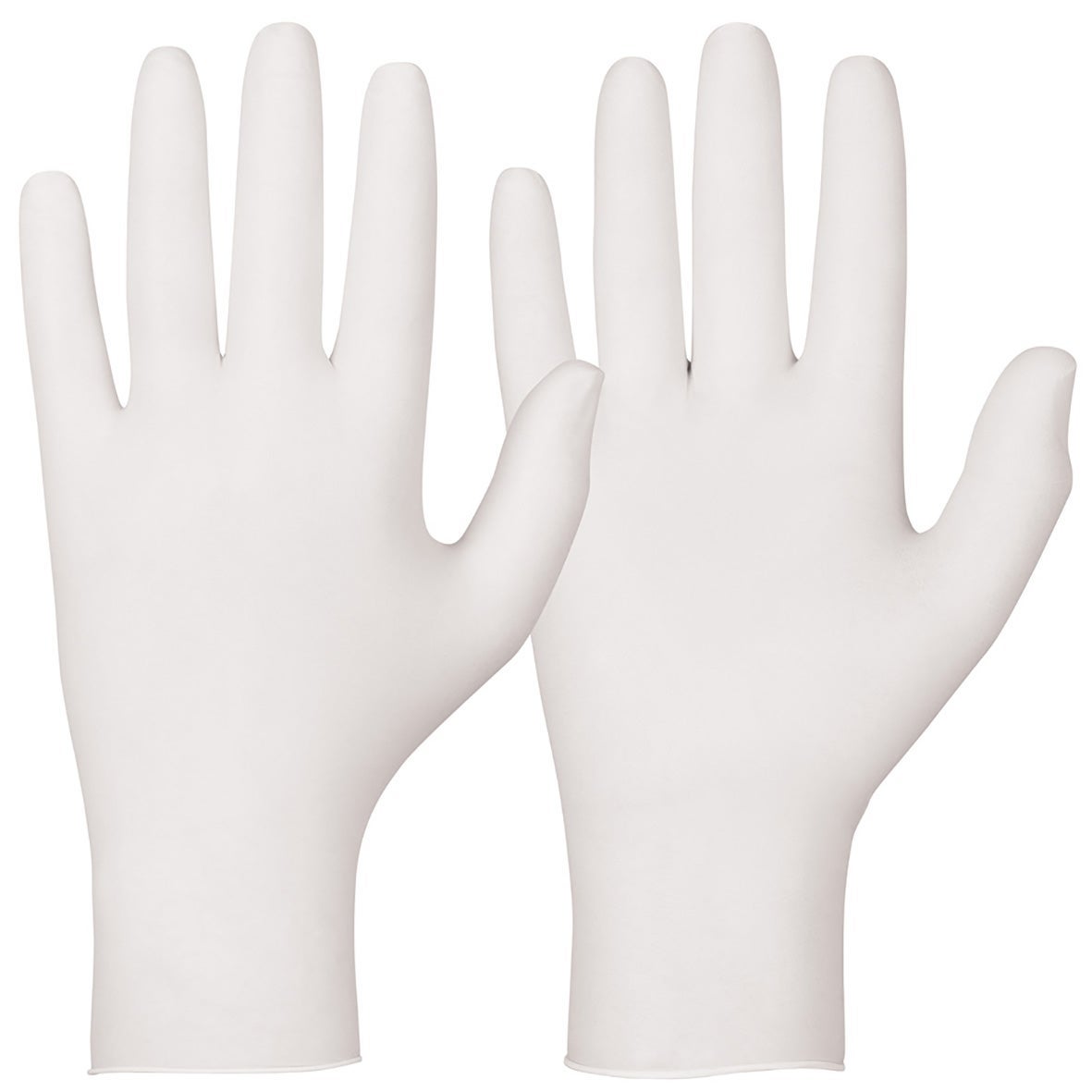 [8558414] Engångshandskar Magic Touch® puderfria vit nitril Storlek L 100 st/fp