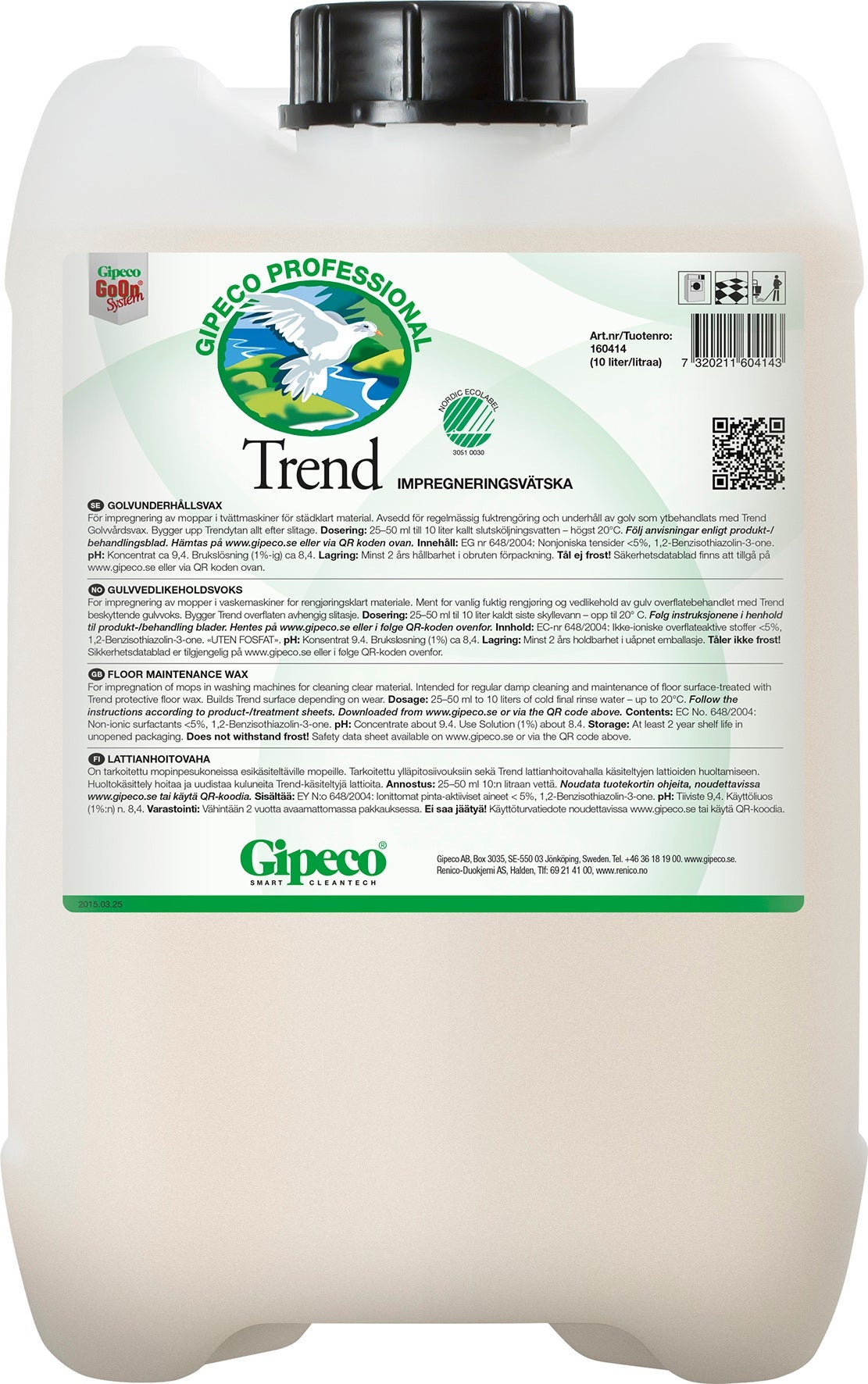 [2260004] Trend Impregneringsvätska 10 liter