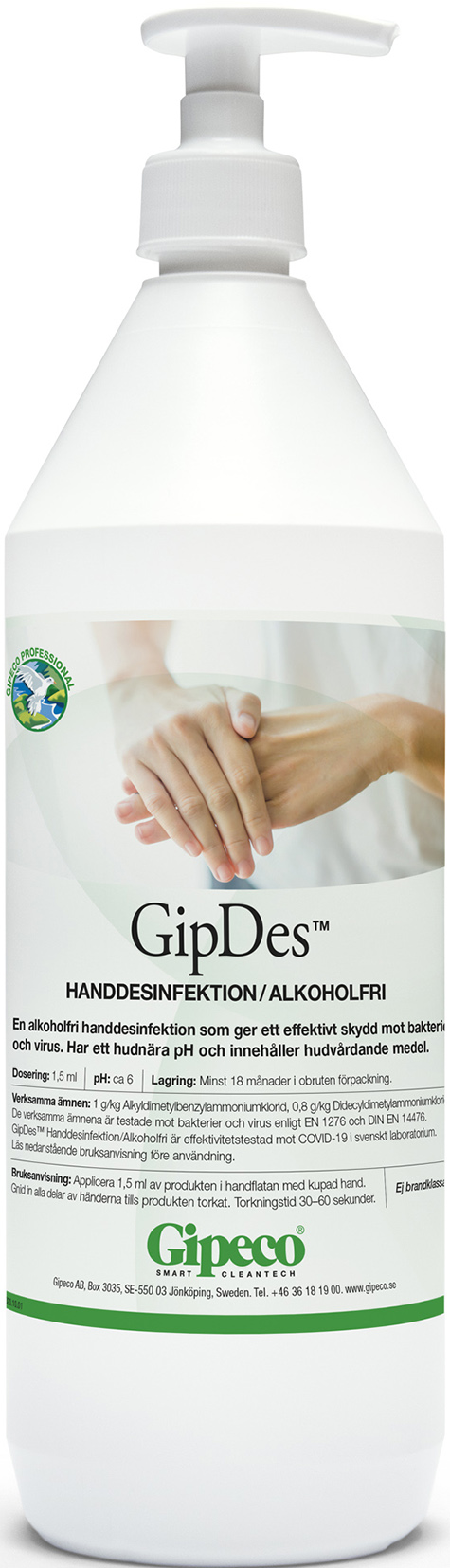 [8556604] GipDes Handdesinfektion 1l