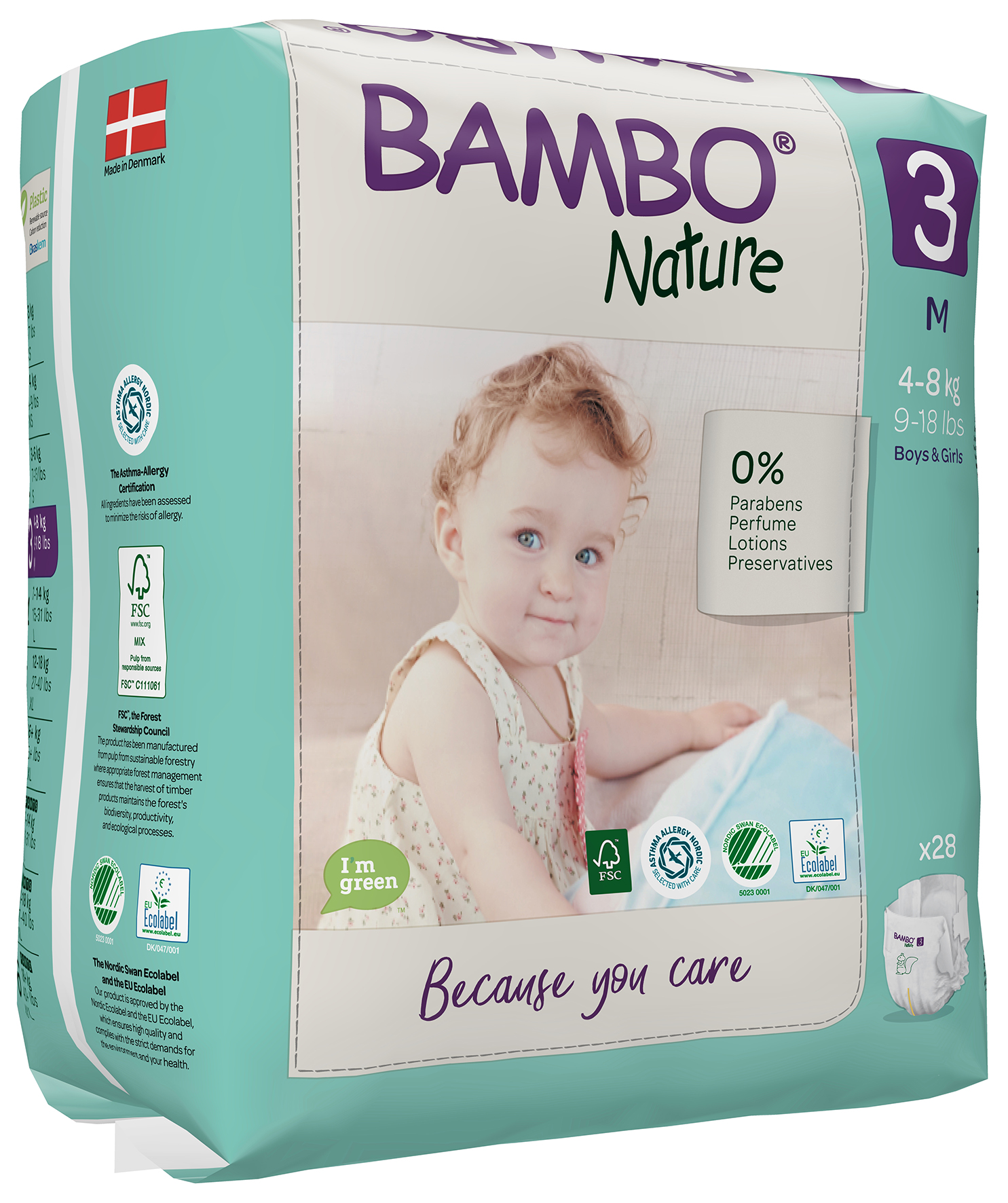 [8556124] Bambo Nature, 4-8 kg, 28/fp