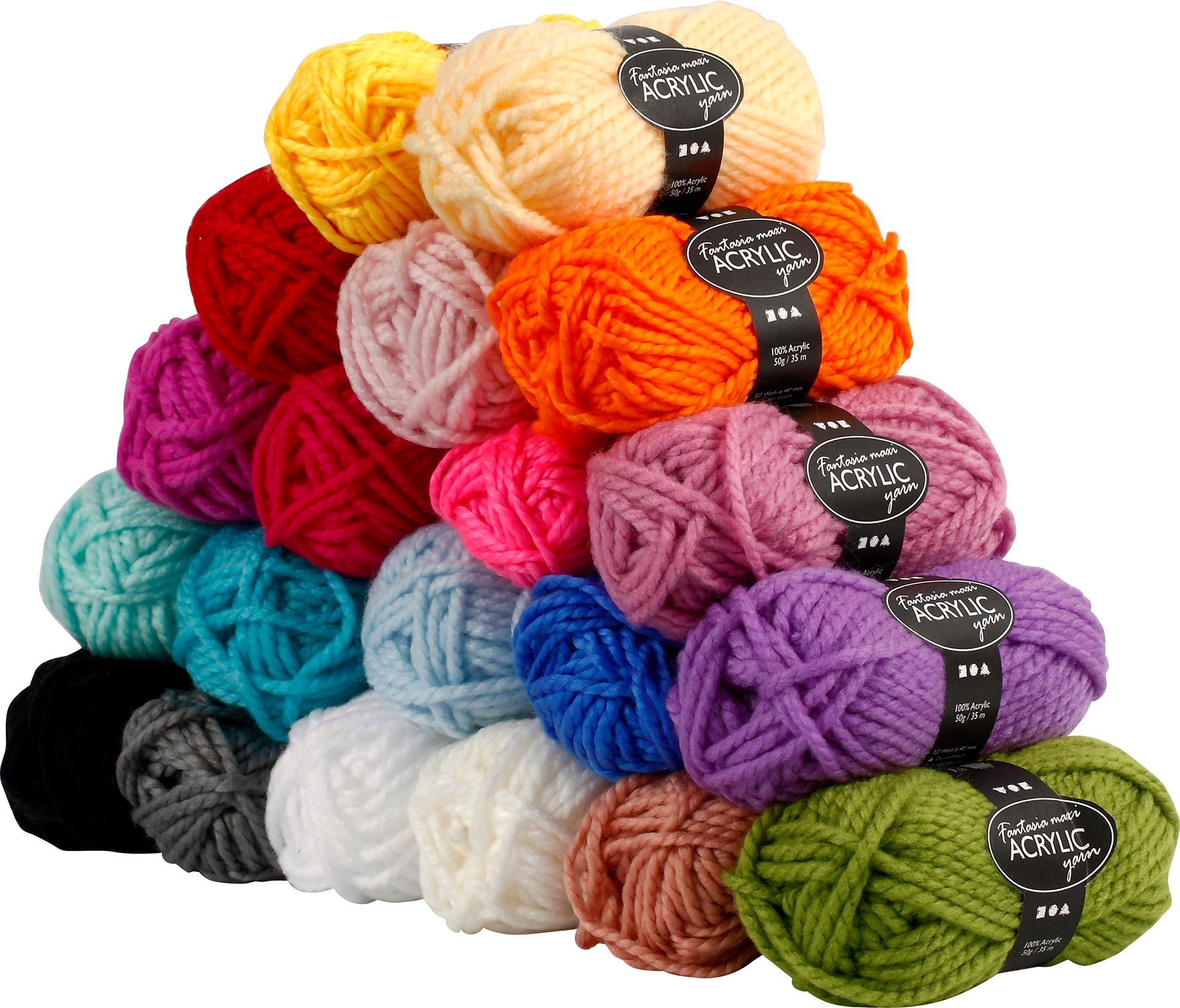 [8200782] Akrylgarn Fantasia Maxi 50g x 20st/fp