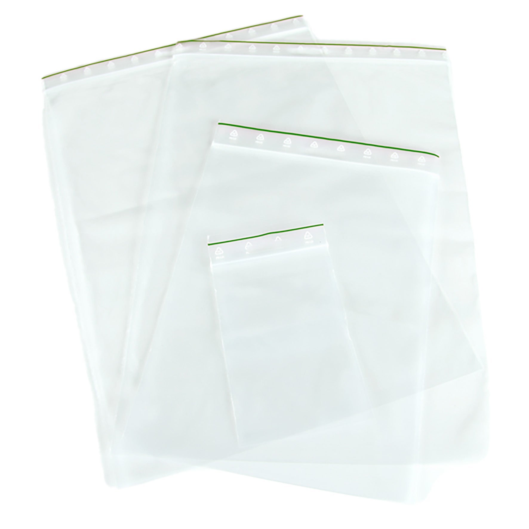 [8560441] Blixtlåspåse 100x150 mm utan skrivfält 100-pack