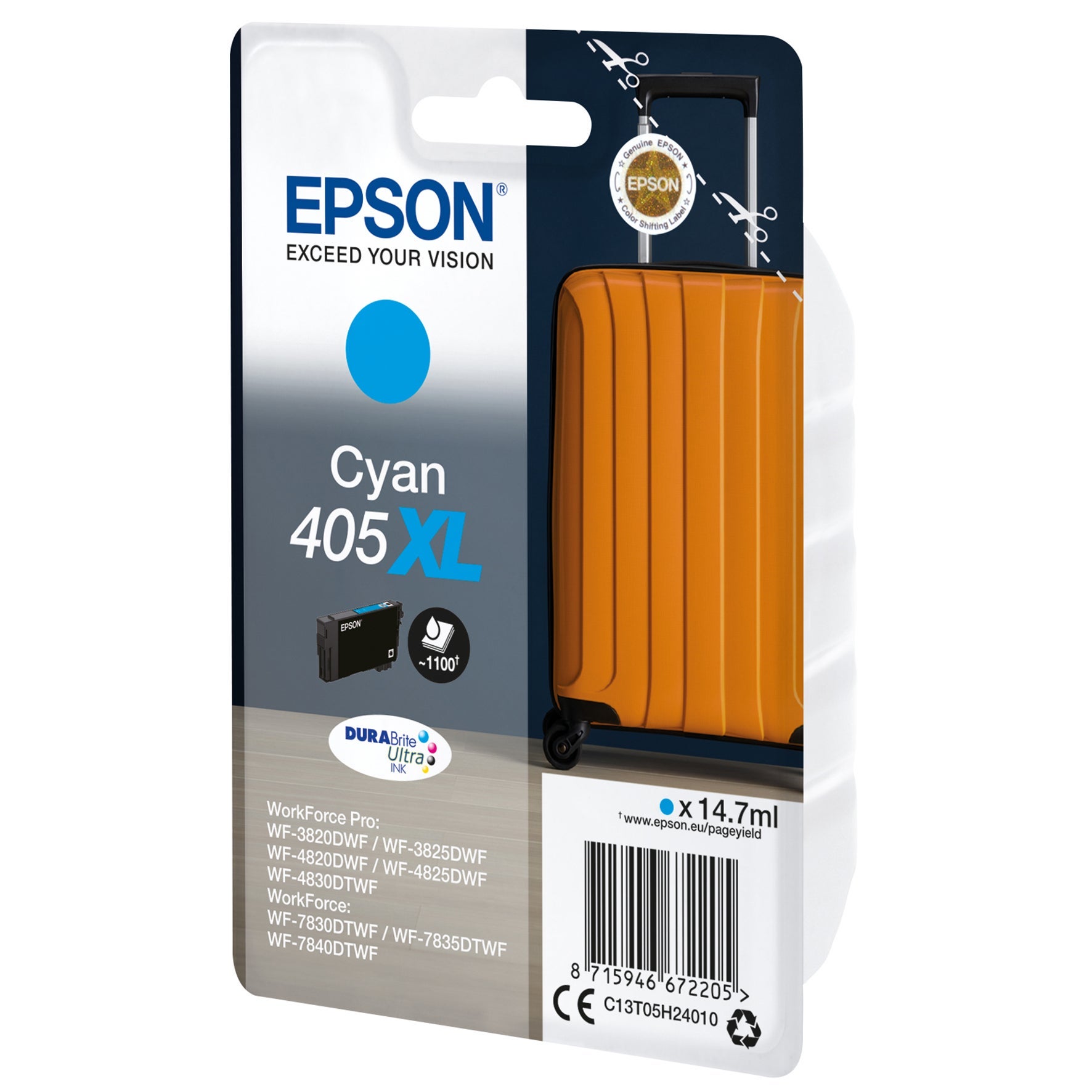 [5701519] Bläck Epson 405XL cyan 14,7 ml