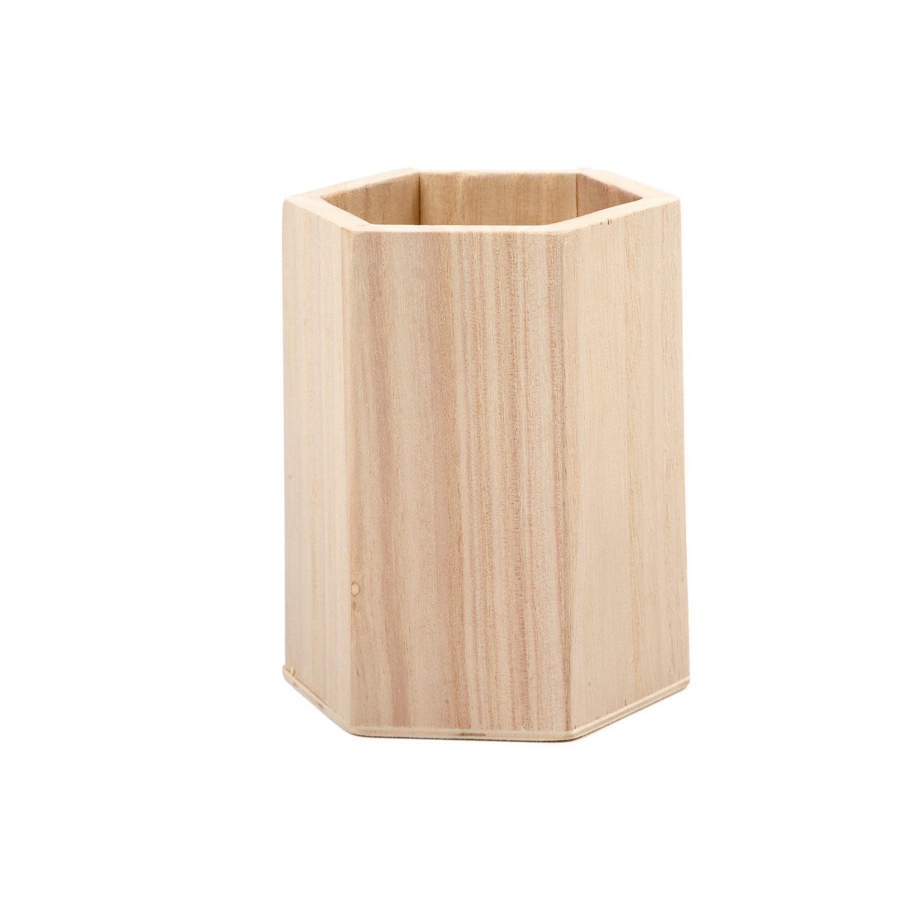 [8310284] Pennställ kejsarträ sexkantig 80x105mm