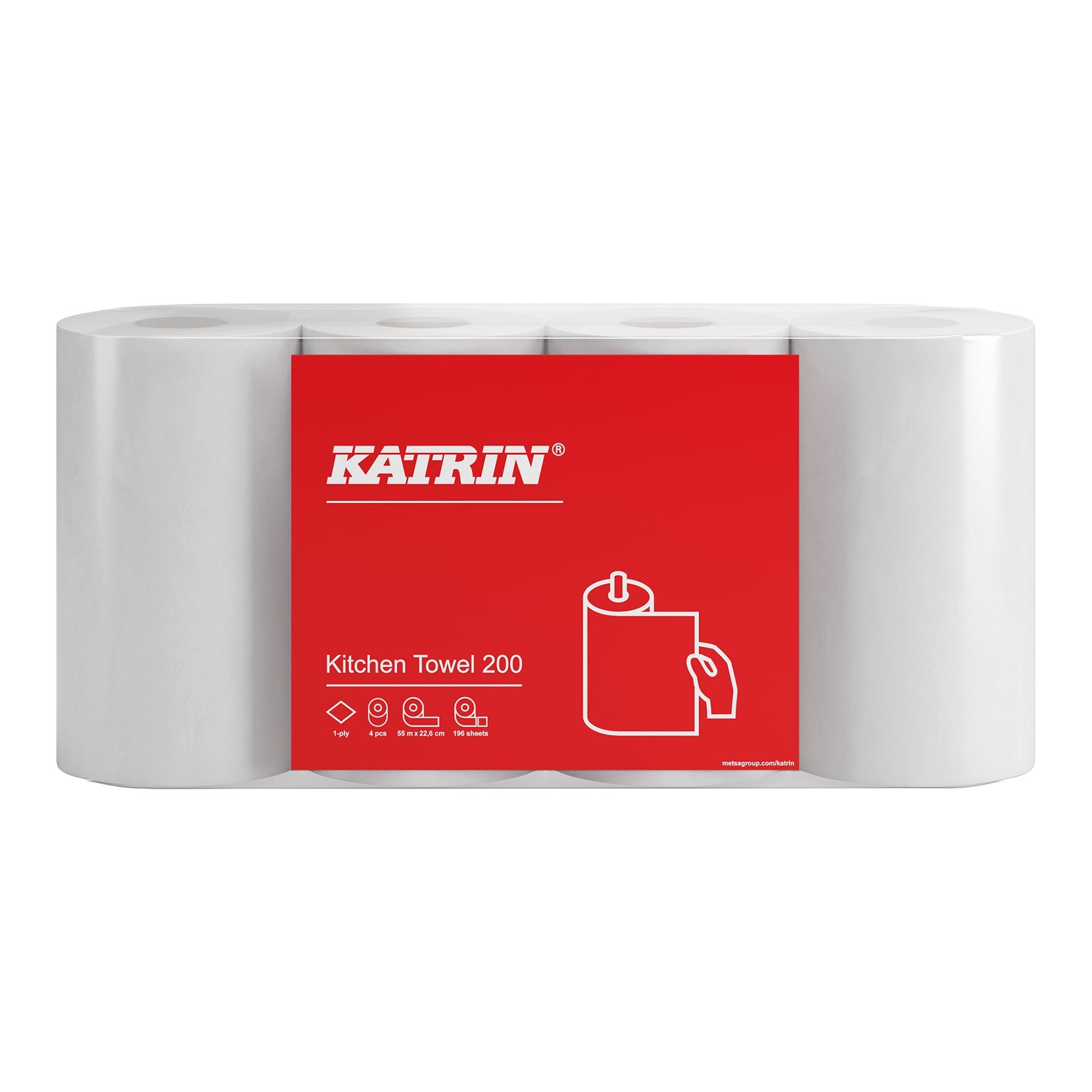 [2260580] Hushållspapper Katrin Bas Kitchen 200 32 st/bal
