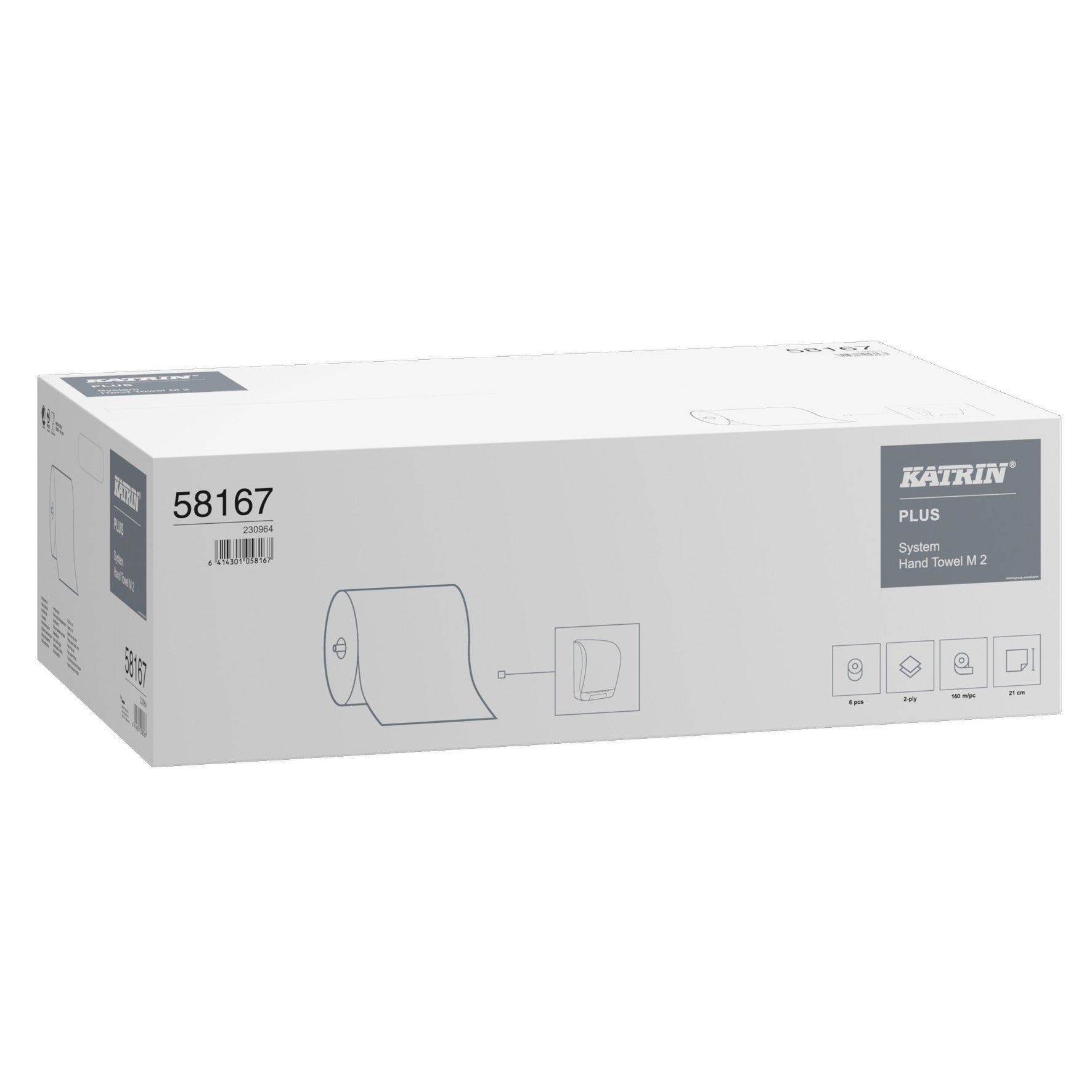 [8560604] Torkrulle Katrin Plus M2 6st/