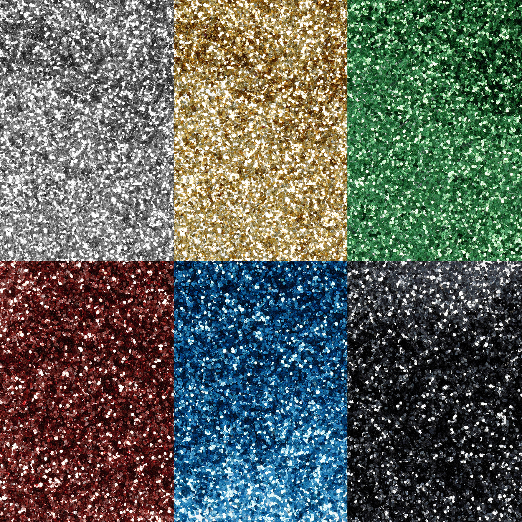 [8310299] Glitter eko mix färg 10gx6/fp
