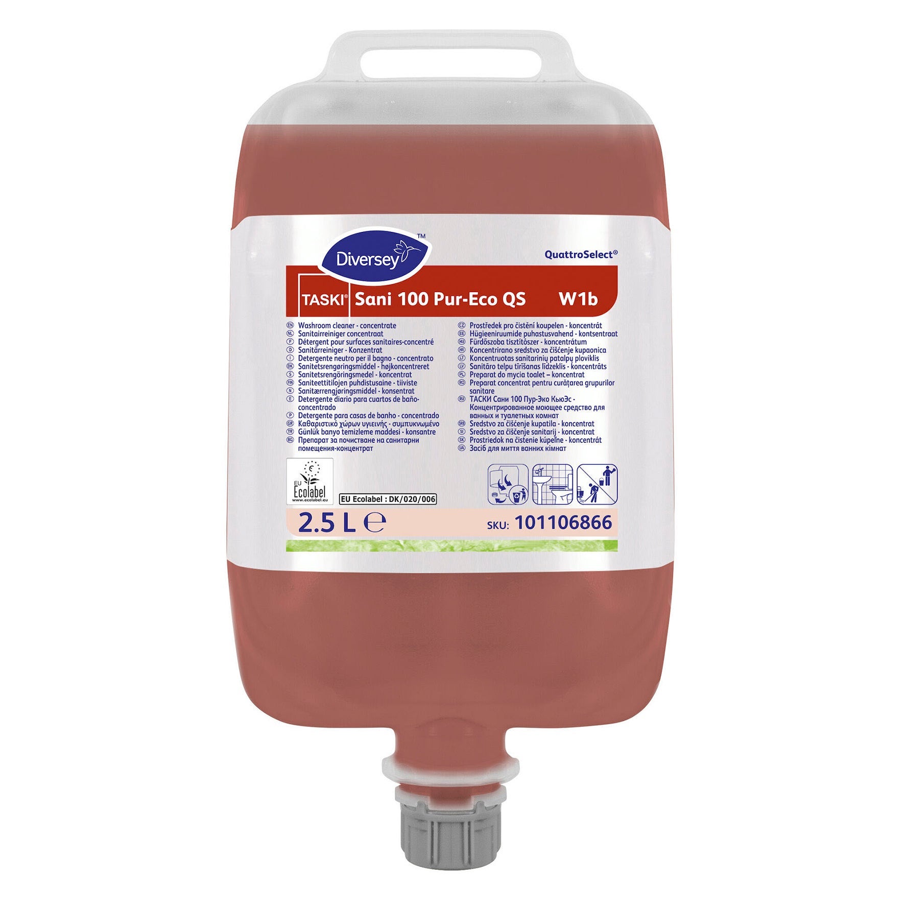 [8561251] Sanitetsrengöringsmedel Sani 100 Pur-Eco QS W1b 2.5 liter