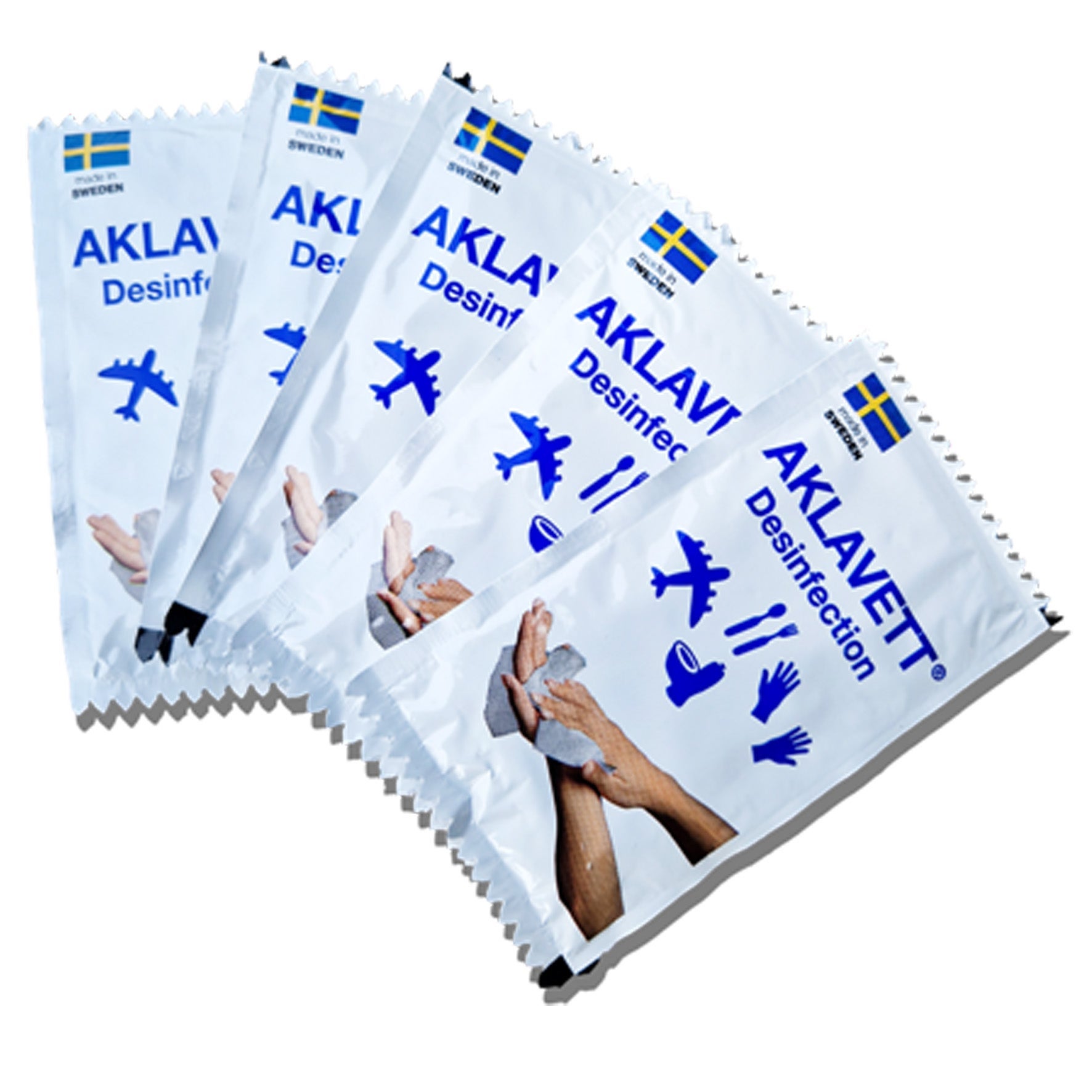 [8556681] Desinfektionsservetter Aklavett 20 st/fp