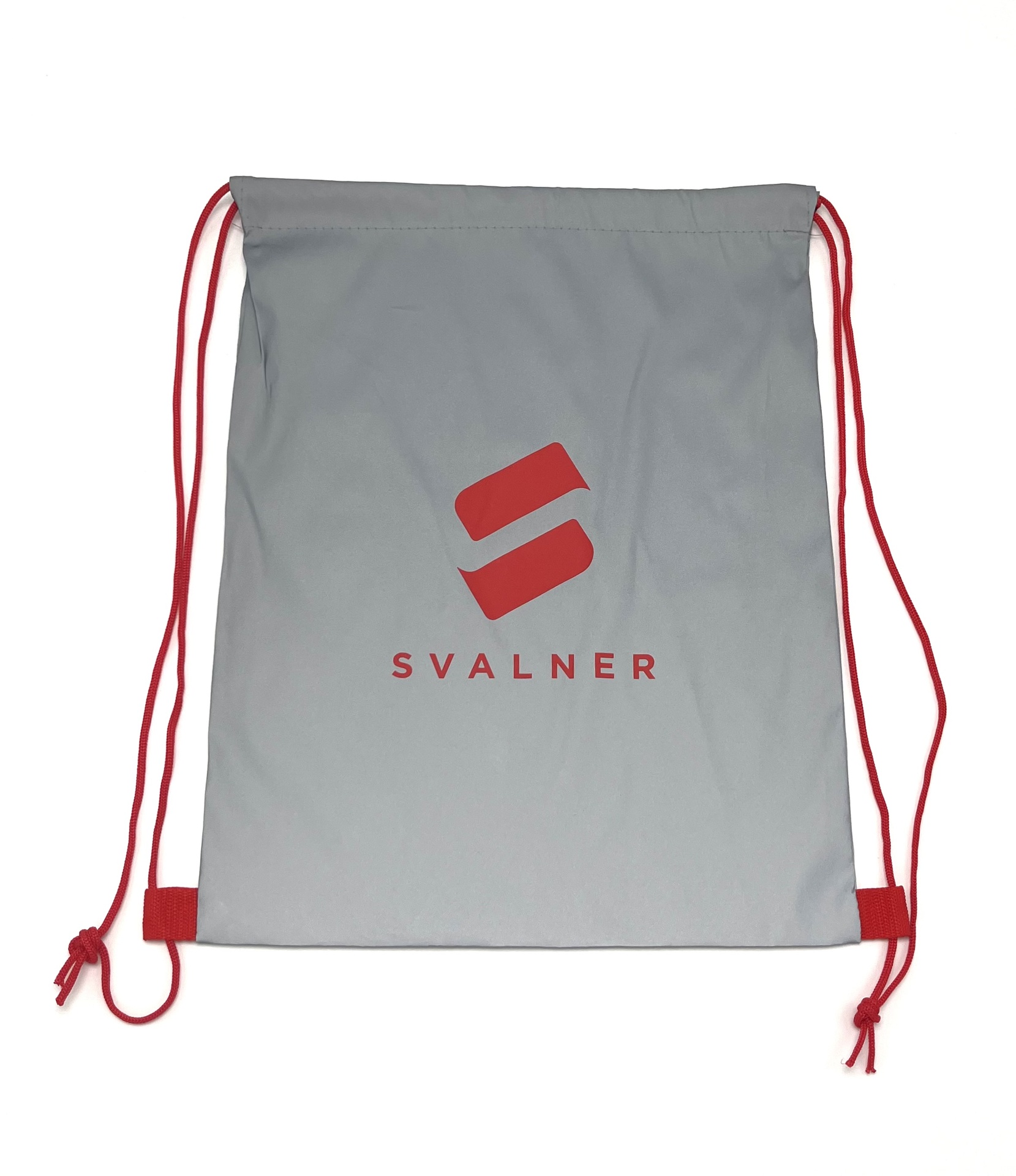 [EESVA01014] Reflexryggsäck med röd logo+QR kod