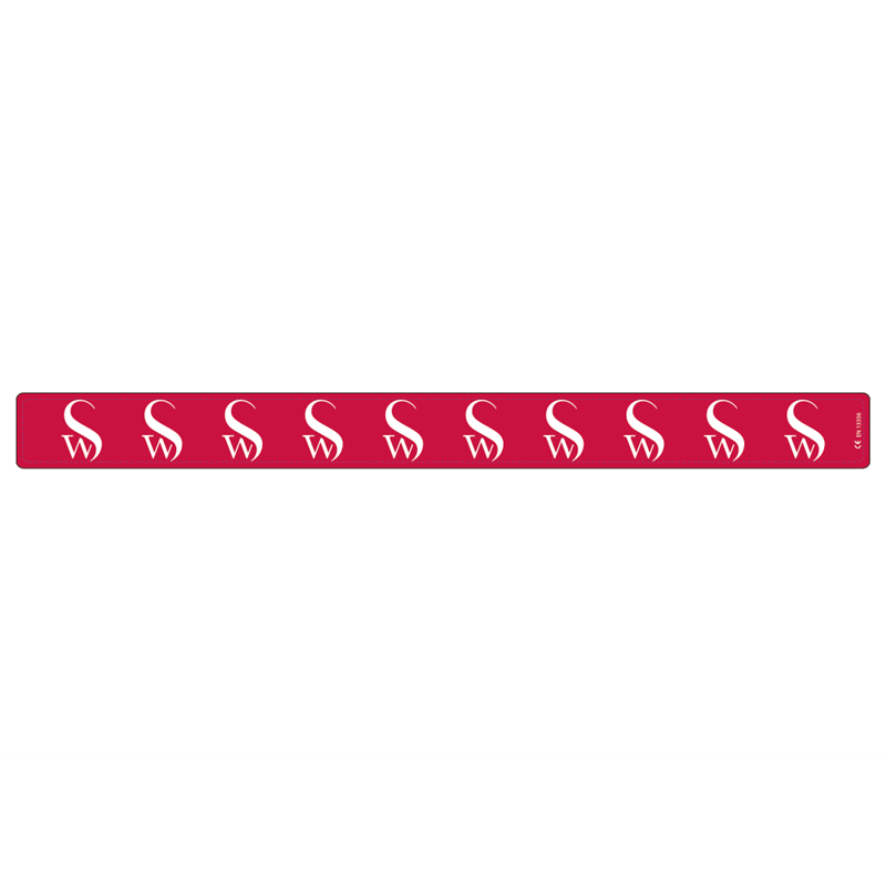 [EETFSET2054] Reflex Slap-Wrap med SW logo röd