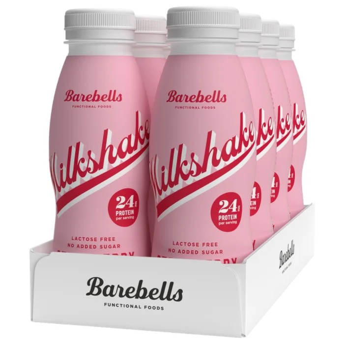 [EEVITB3001] Barebells Protein Milkshake Strawberry 330 ml 8st/back
