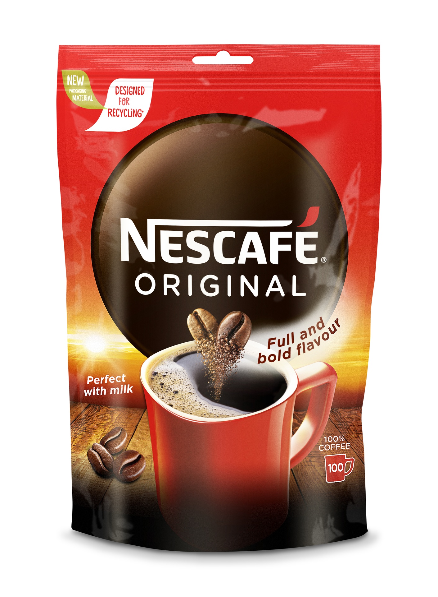 [8562906] Kaffe Nescafé Orig refill 200g