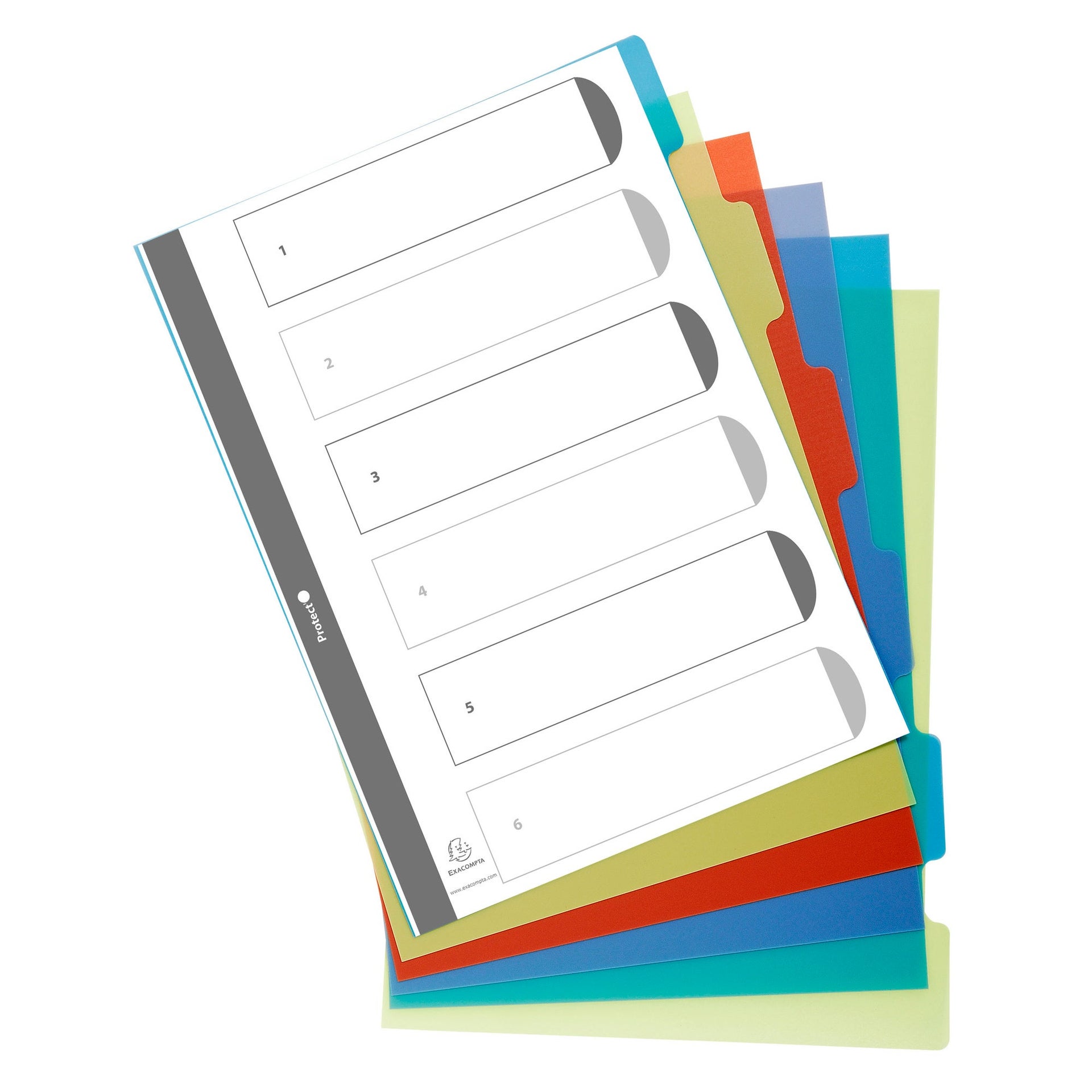 [2680161] Register A4 returplast 6-flik