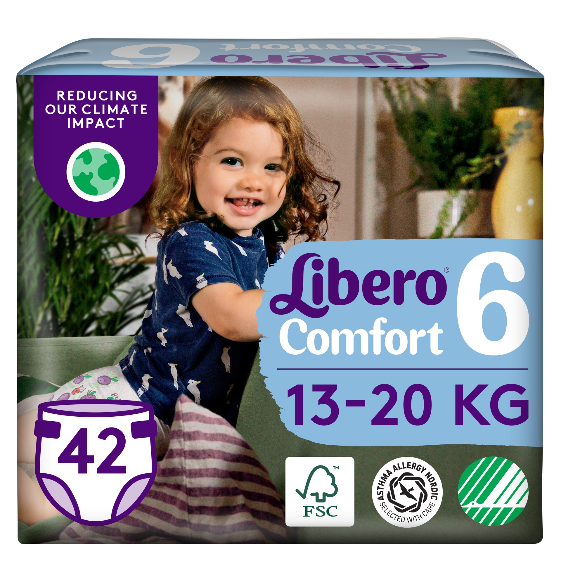 [8562441] Blöjor Comfort 6,13-20kg 42st