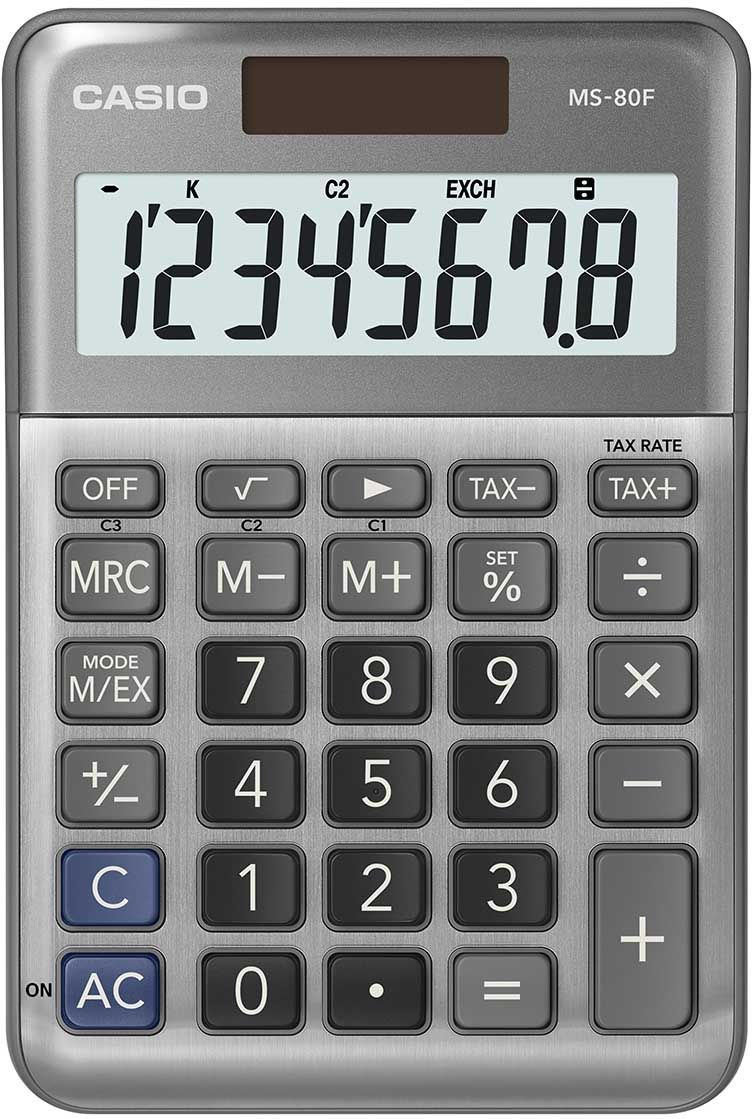 [8562901] Bordsräknare Casio MS-80F