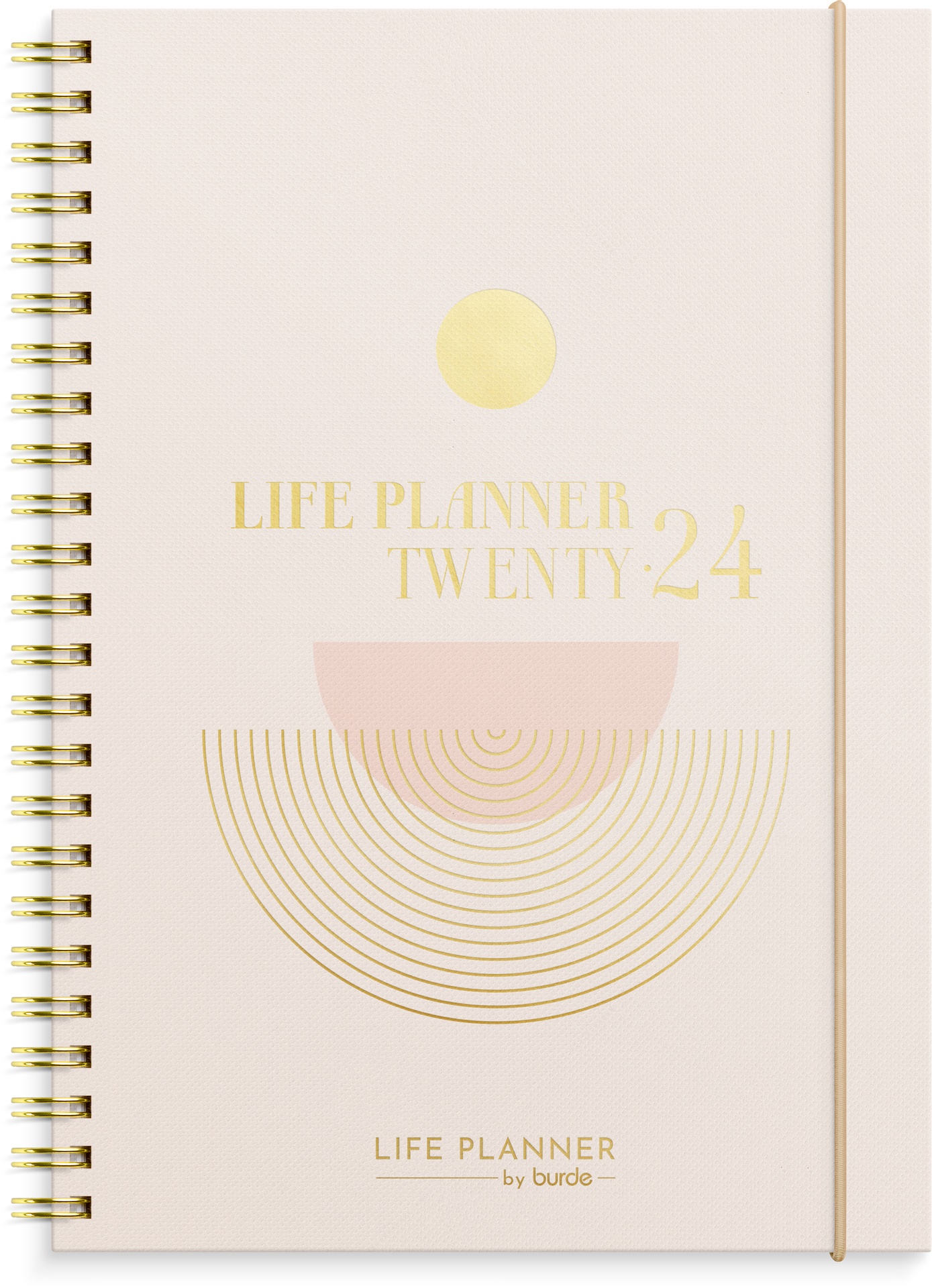 [61122724] Life Planner Pink A5 2024