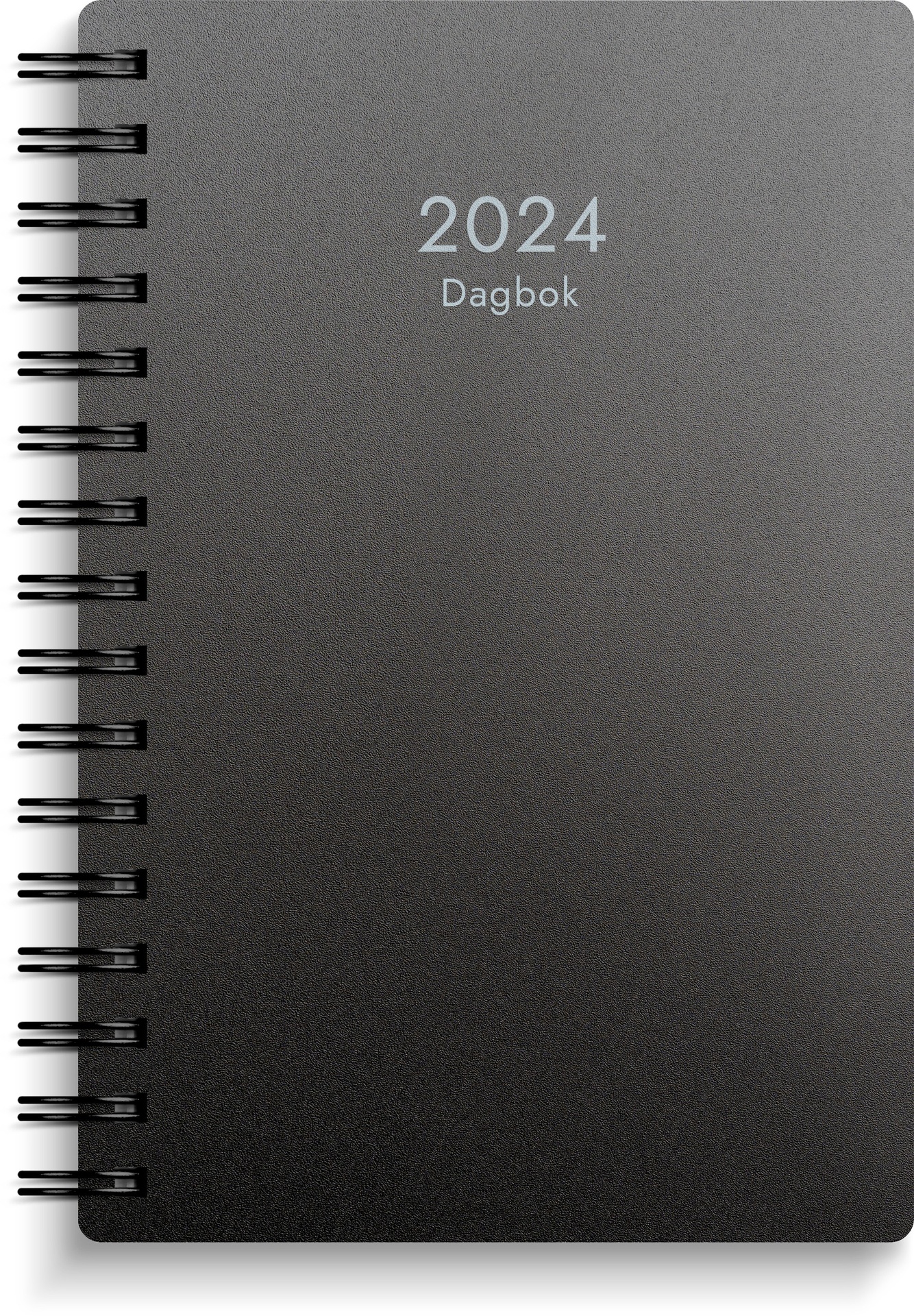 [61102324] Dagbok svart PP-plast 2024