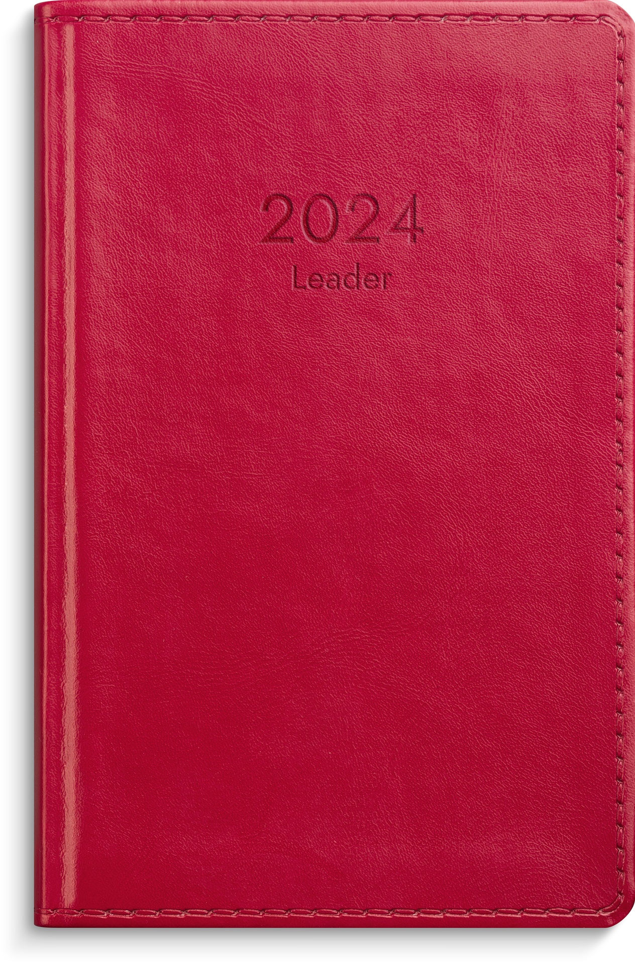 [61333824] Leader rött konstläder 2024