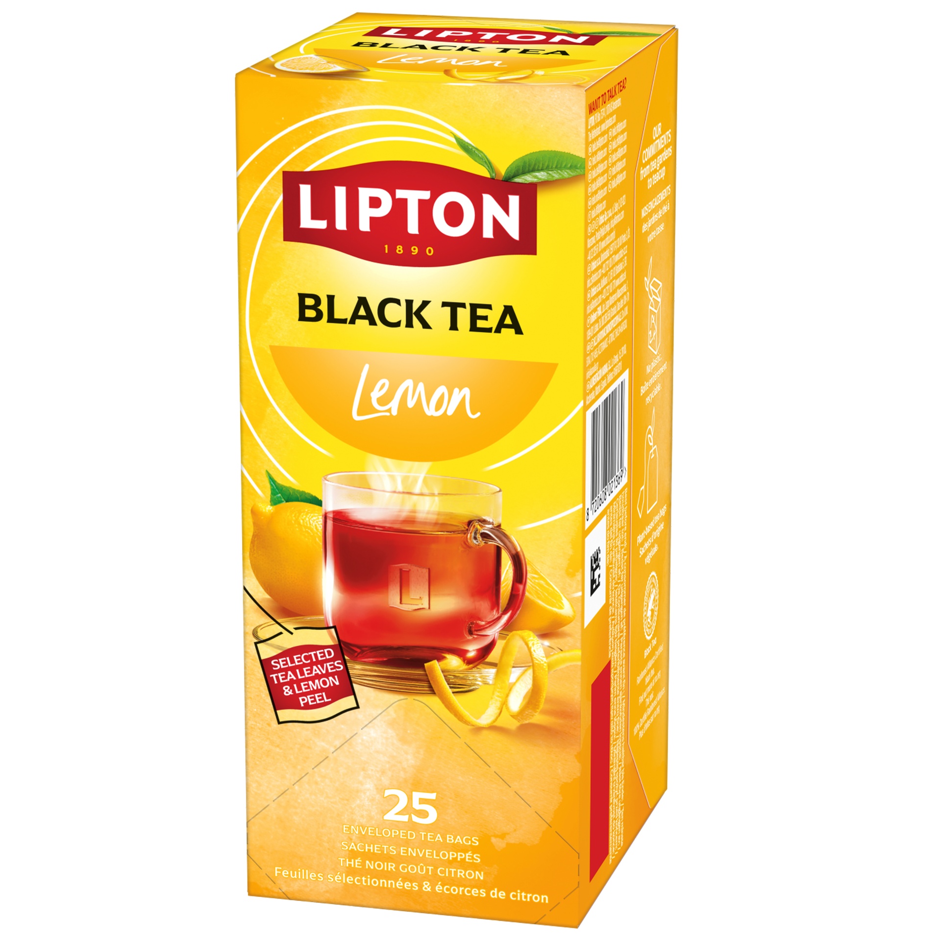 [8563296] Lipton Refresh Lemon 25 st/fp