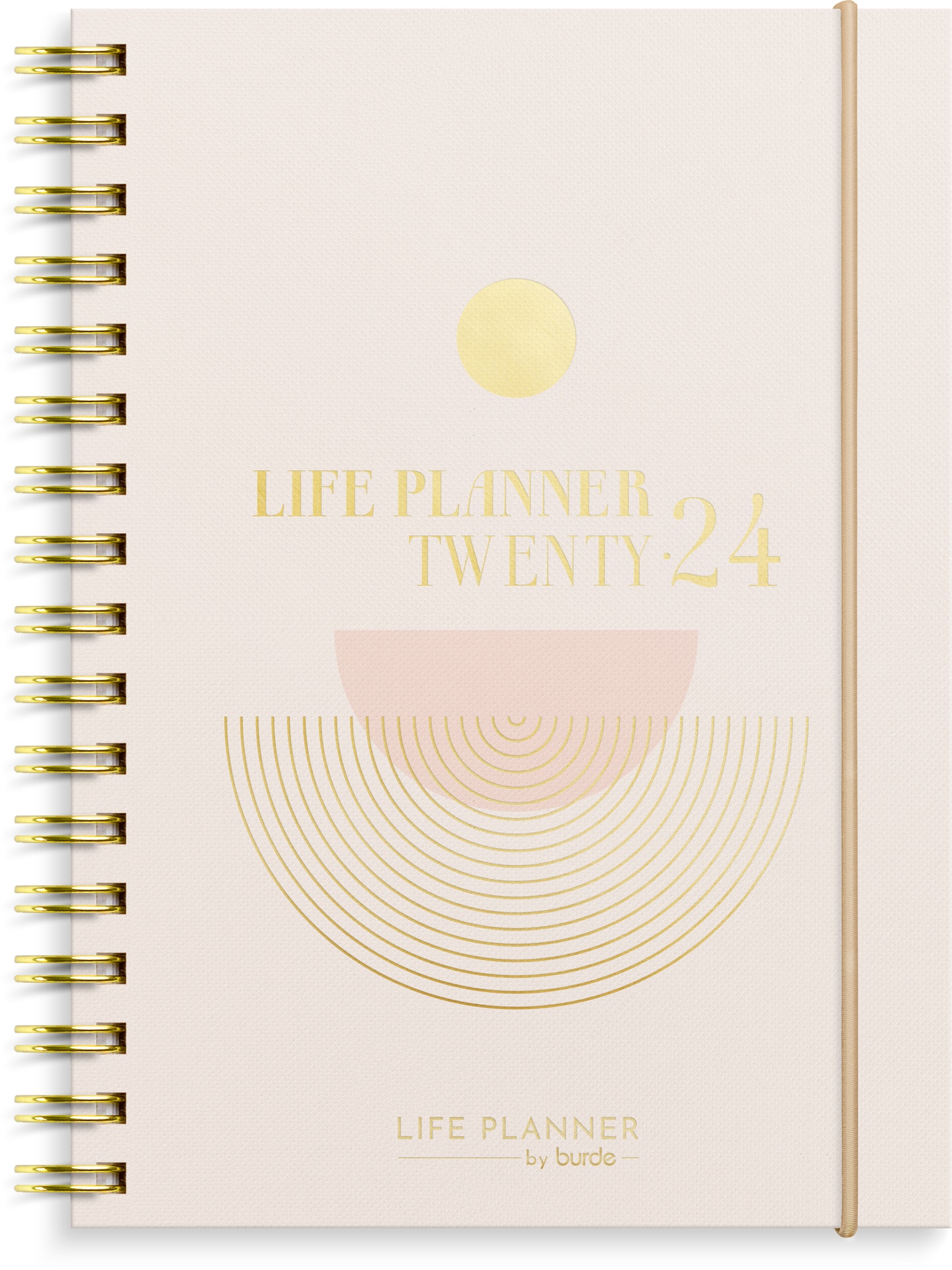[61127724] Life Planner Pink A6 2024