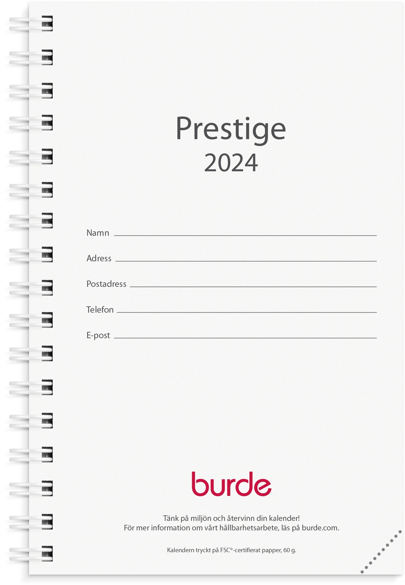 [61334024] Kalender 2024 Prestige refill