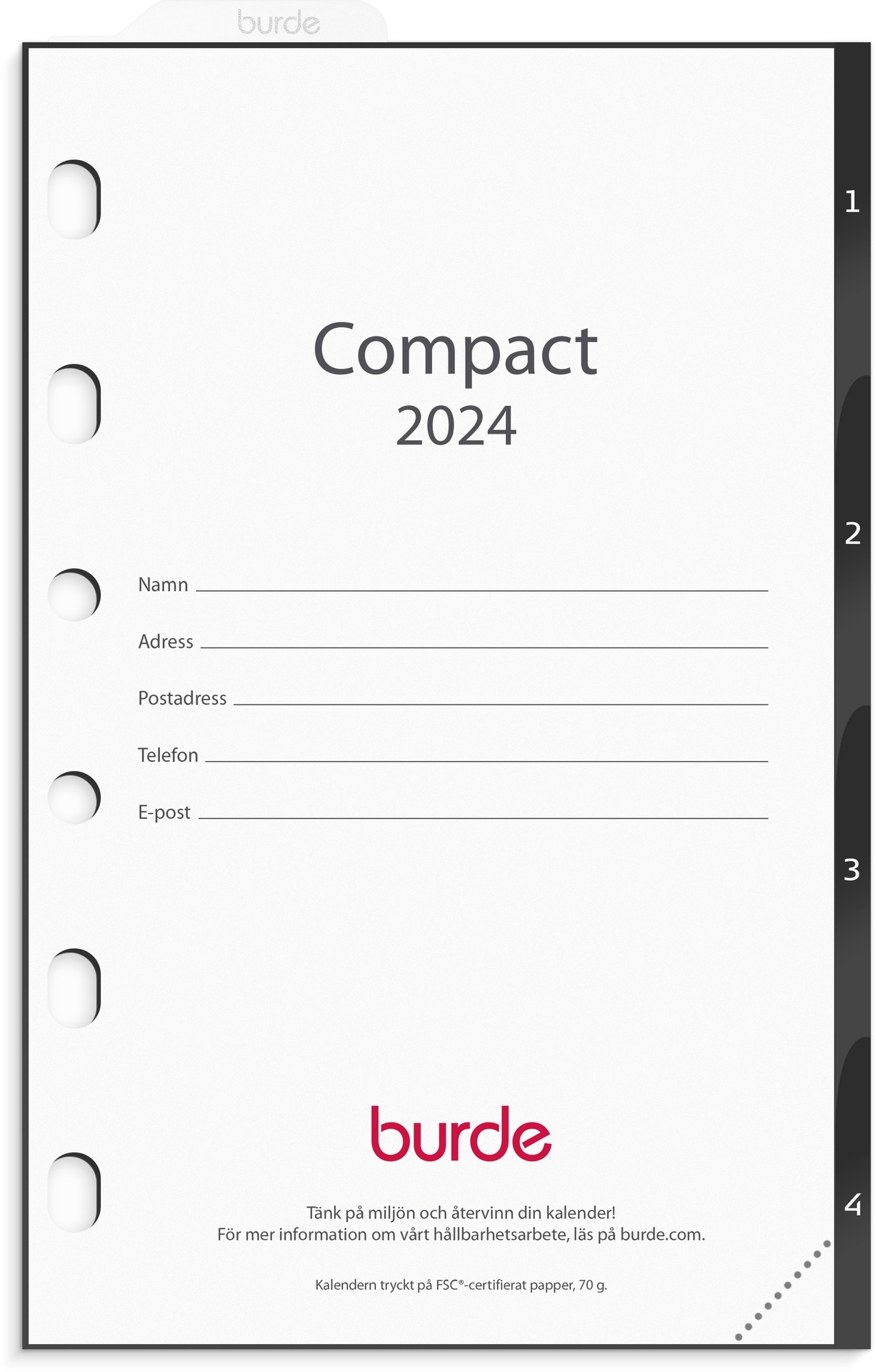 [61420024] Kalender 2024 Compact grund